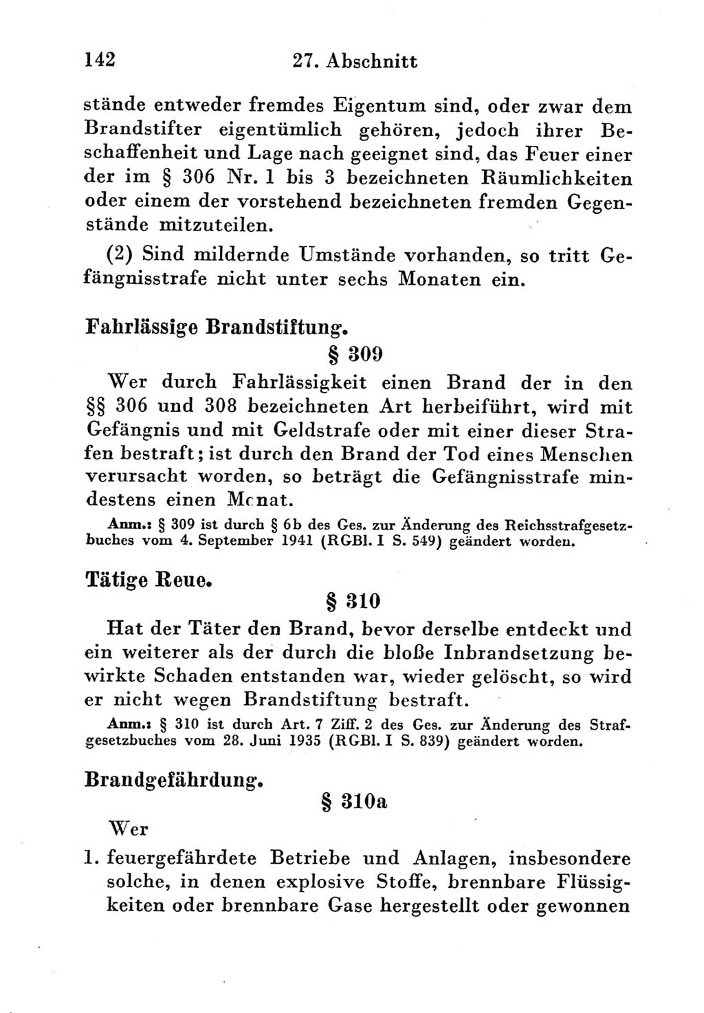 Strafgesetzbuch (StGB) und andere Strafgesetze [Deutsche Demokratische Republik (DDR)] 1951, Seite 142 (StGB Strafges. DDR 1951, S. 142)