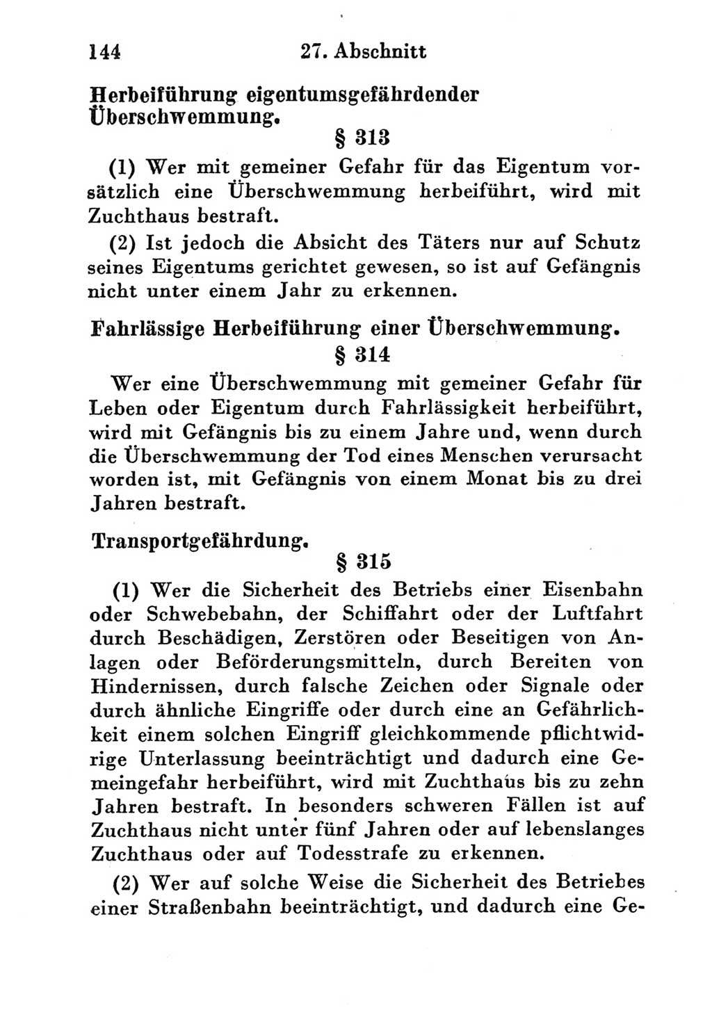 Strafgesetzbuch (StGB) und andere Strafgesetze [Deutsche Demokratische Republik (DDR)] 1951, Seite 144 (StGB Strafges. DDR 1951, S. 144)