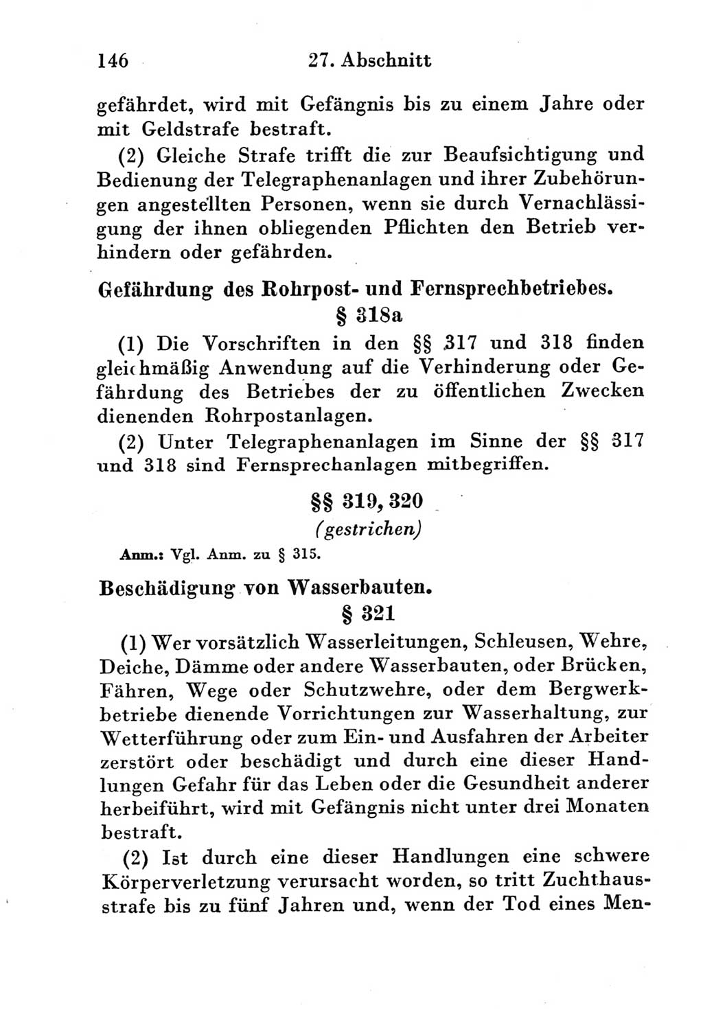 Strafgesetzbuch (StGB) und andere Strafgesetze [Deutsche Demokratische Republik (DDR)] 1951, Seite 146 (StGB Strafges. DDR 1951, S. 146)