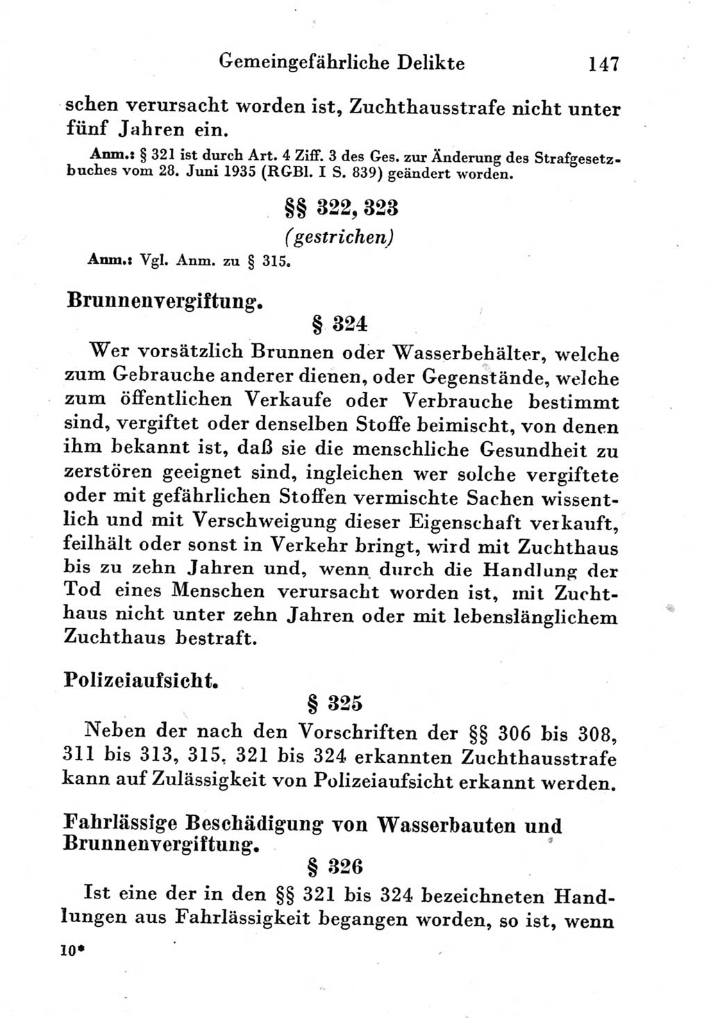 Strafgesetzbuch (StGB) und andere Strafgesetze [Deutsche Demokratische Republik (DDR)] 1951, Seite 147 (StGB Strafges. DDR 1951, S. 147)