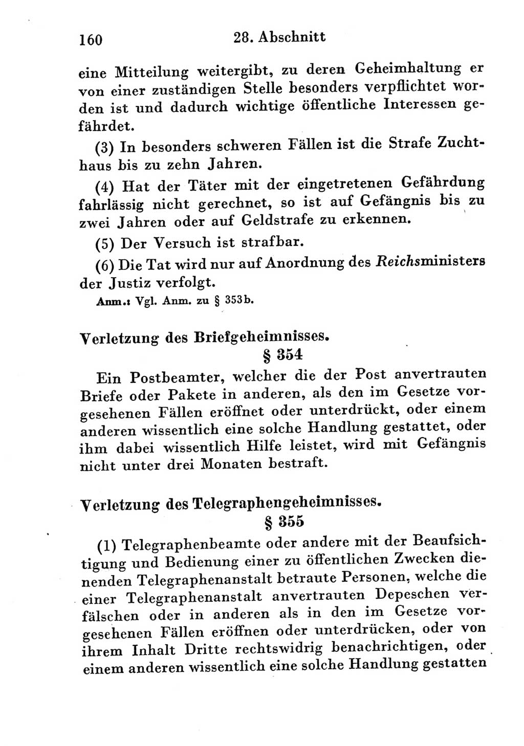 Strafgesetzbuch (StGB) und andere Strafgesetze [Deutsche Demokratische Republik (DDR)] 1951, Seite 160 (StGB Strafges. DDR 1951, S. 160)