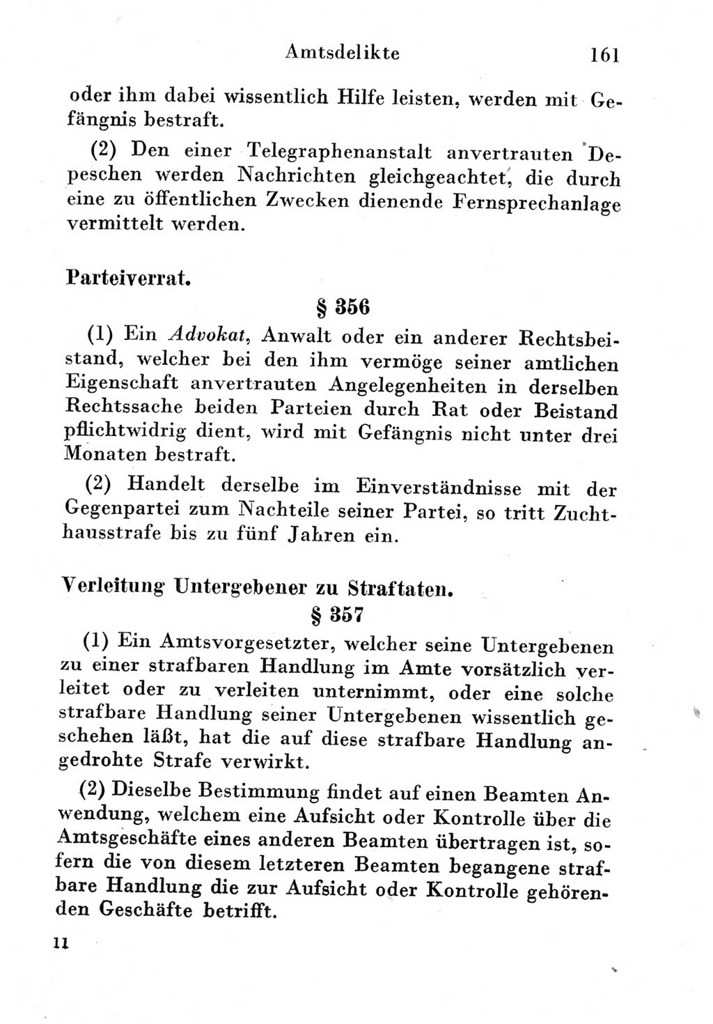 Strafgesetzbuch (StGB) und andere Strafgesetze [Deutsche Demokratische Republik (DDR)] 1951, Seite 161 (StGB Strafges. DDR 1951, S. 161)