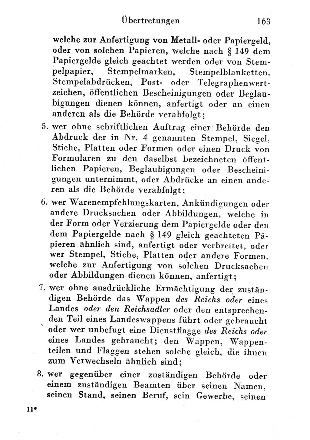 Strafgesetzbuch (StGB) und andere Strafgesetze [Deutsche Demokratische Republik (DDR)] 1951, Seite 163 (StGB Strafges. DDR 1951, S. 163)