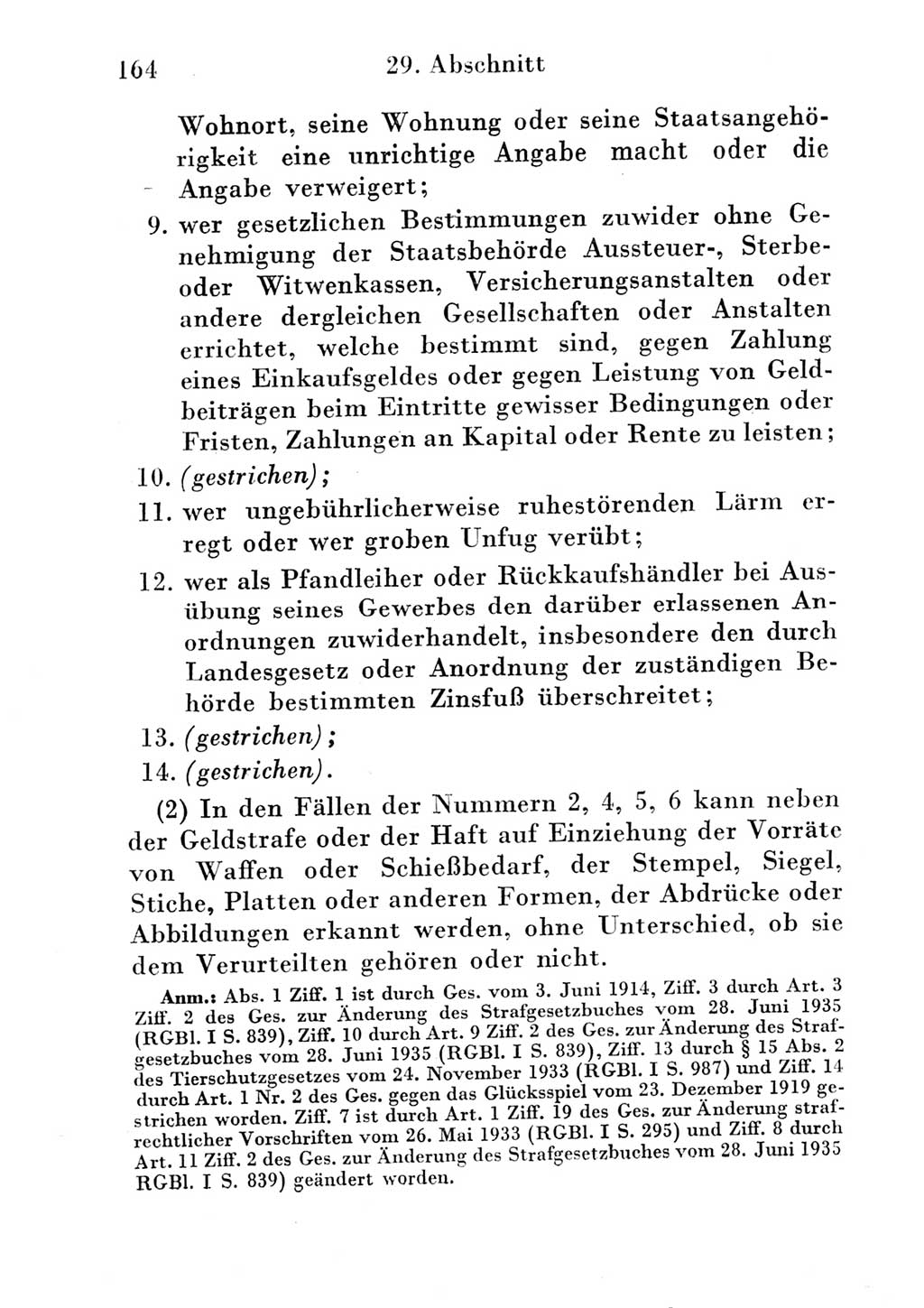 Strafgesetzbuch (StGB) und andere Strafgesetze [Deutsche Demokratische Republik (DDR)] 1951, Seite 164 (StGB Strafges. DDR 1951, S. 164)