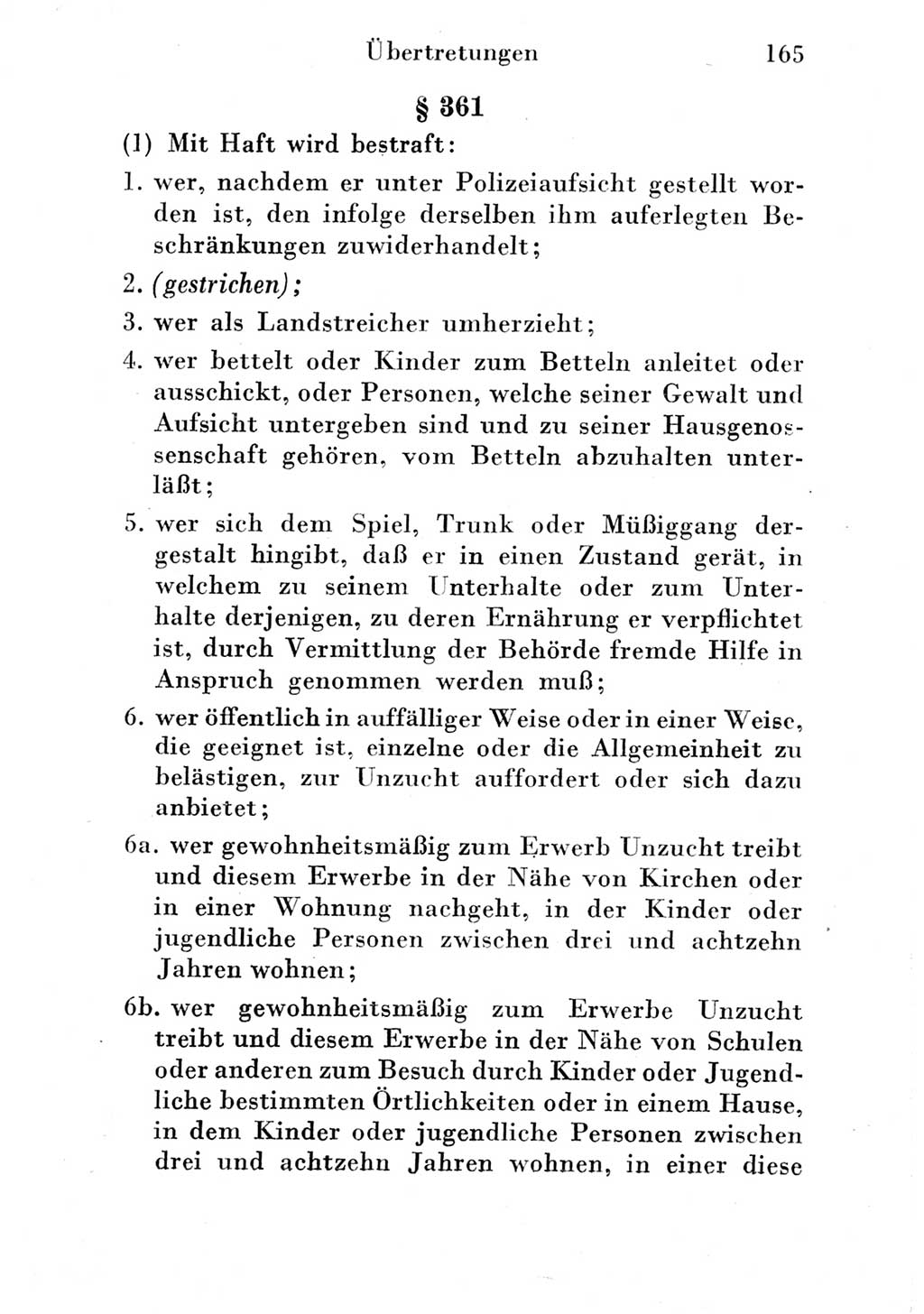 Strafgesetzbuch (StGB) und andere Strafgesetze [Deutsche Demokratische Republik (DDR)] 1951, Seite 165 (StGB Strafges. DDR 1951, S. 165)