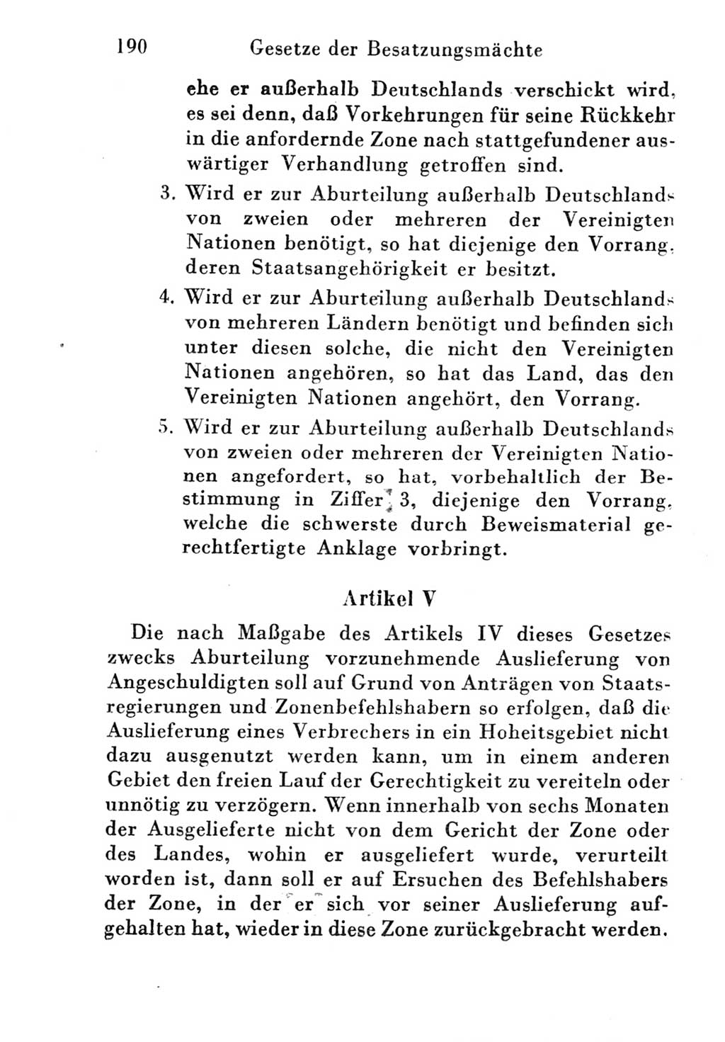Strafgesetzbuch (StGB) und andere Strafgesetze [Deutsche Demokratische Republik (DDR)] 1951, Seite 190 (StGB Strafges. DDR 1951, S. 190)