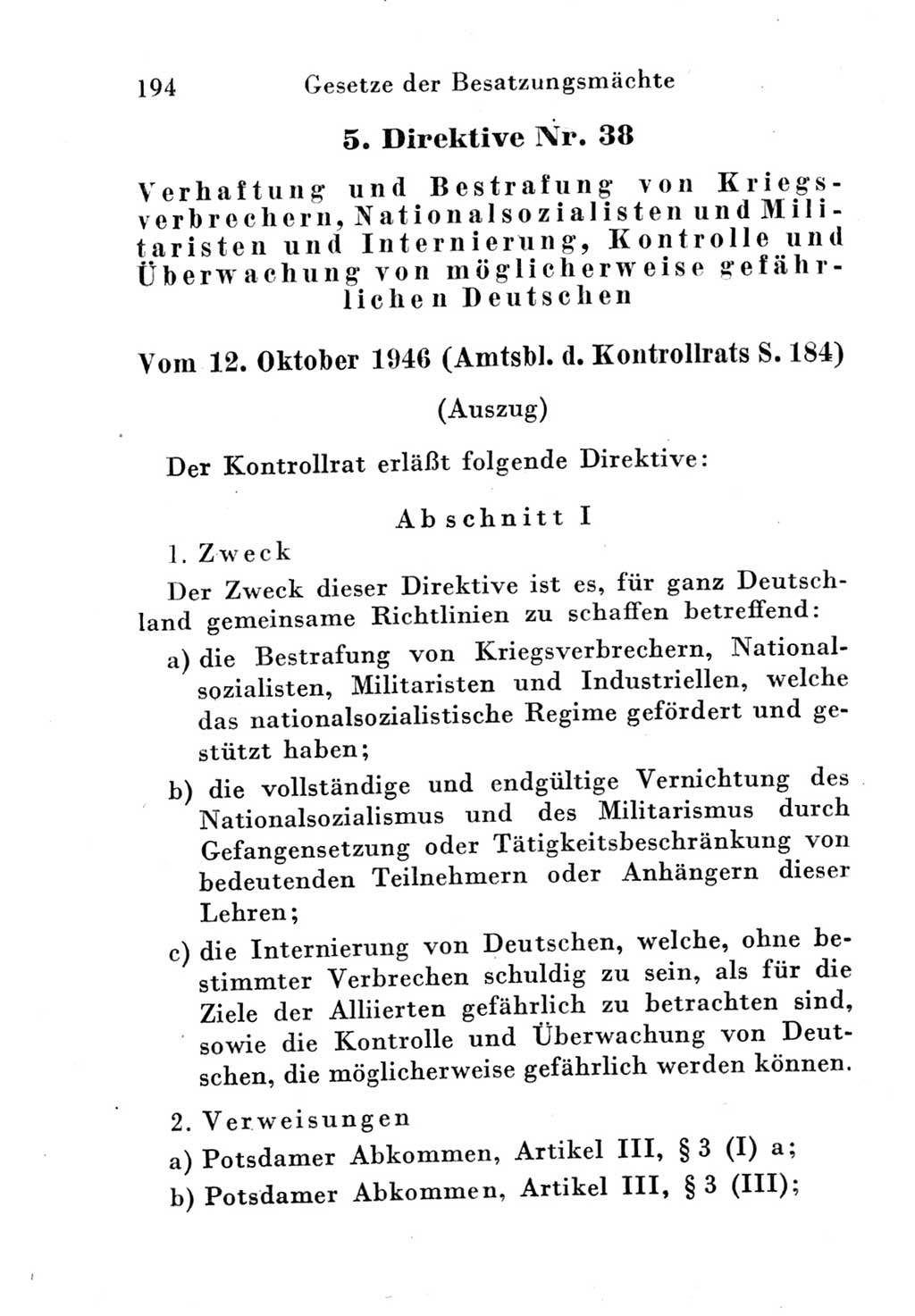 Strafgesetzbuch (StGB) und andere Strafgesetze [Deutsche Demokratische Republik (DDR)] 1951, Seite 194 (StGB Strafges. DDR 1951, S. 194)