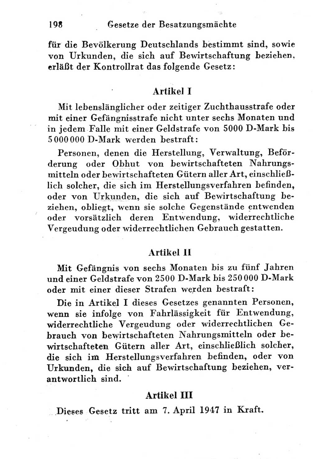 Strafgesetzbuch (StGB) und andere Strafgesetze [Deutsche Demokratische Republik (DDR)] 1951, Seite 198 (StGB Strafges. DDR 1951, S. 198)