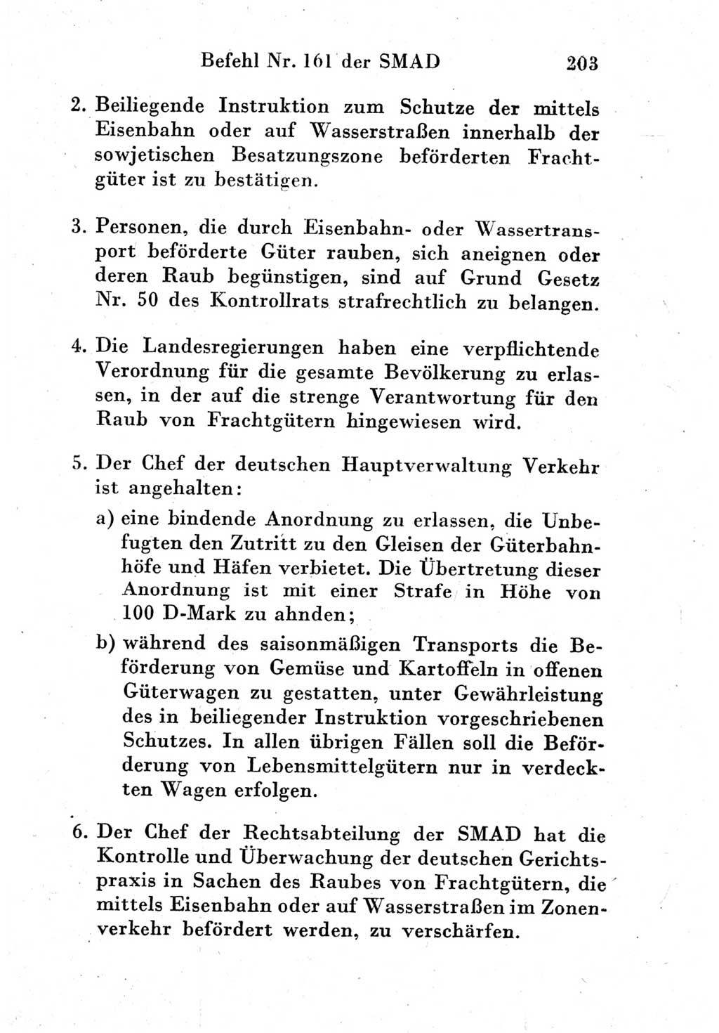 Strafgesetzbuch (StGB) und andere Strafgesetze [Deutsche Demokratische Republik (DDR)] 1951, Seite 203 (StGB Strafges. DDR 1951, S. 203)