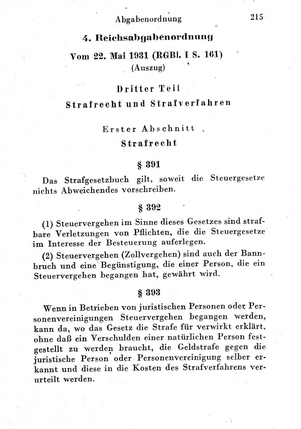 Strafgesetzbuch (StGB) und andere Strafgesetze [Deutsche Demokratische Republik (DDR)] 1951, Seite 215 (StGB Strafges. DDR 1951, S. 215)