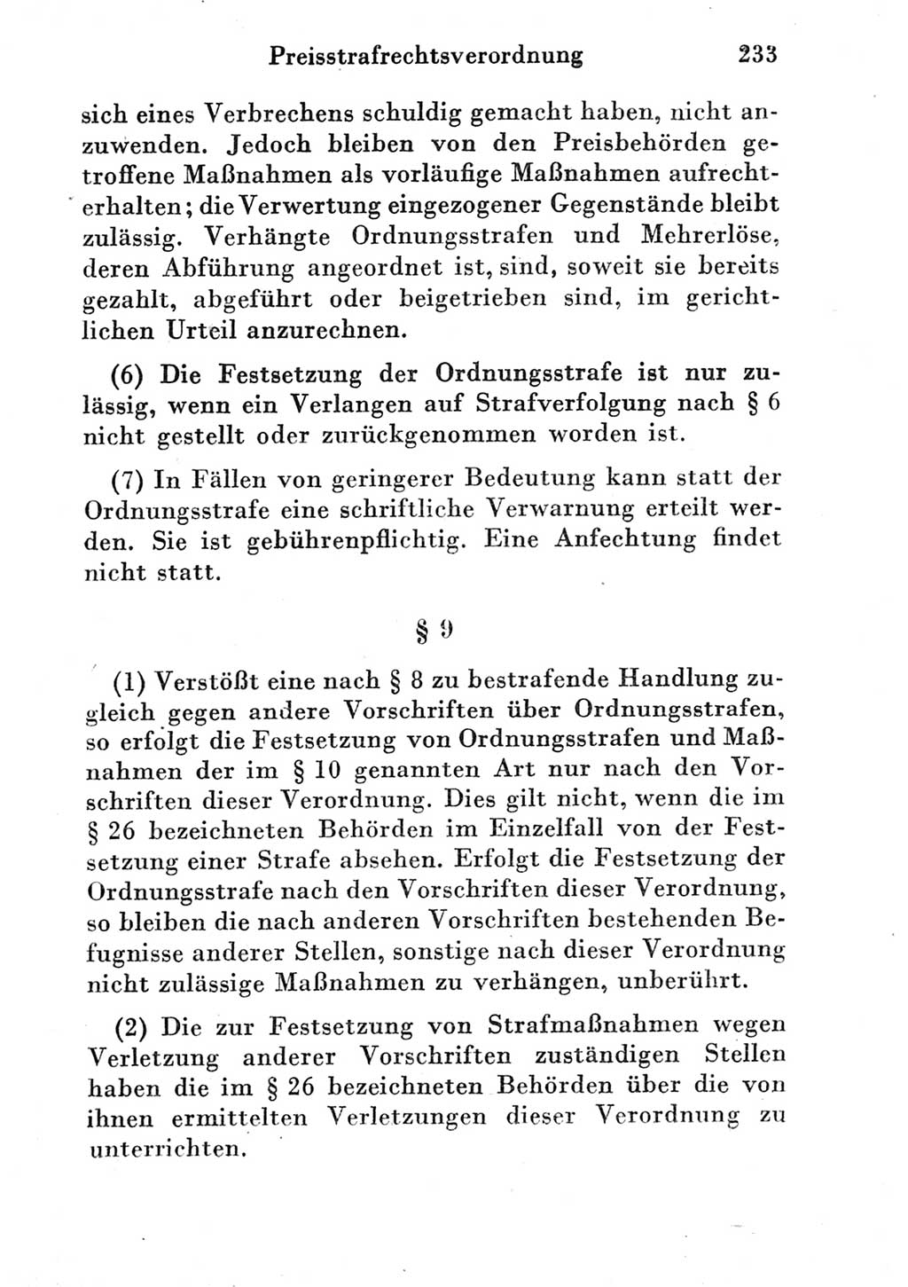 Strafgesetzbuch (StGB) und andere Strafgesetze [Deutsche Demokratische Republik (DDR)] 1951, Seite 233 (StGB Strafges. DDR 1951, S. 233)