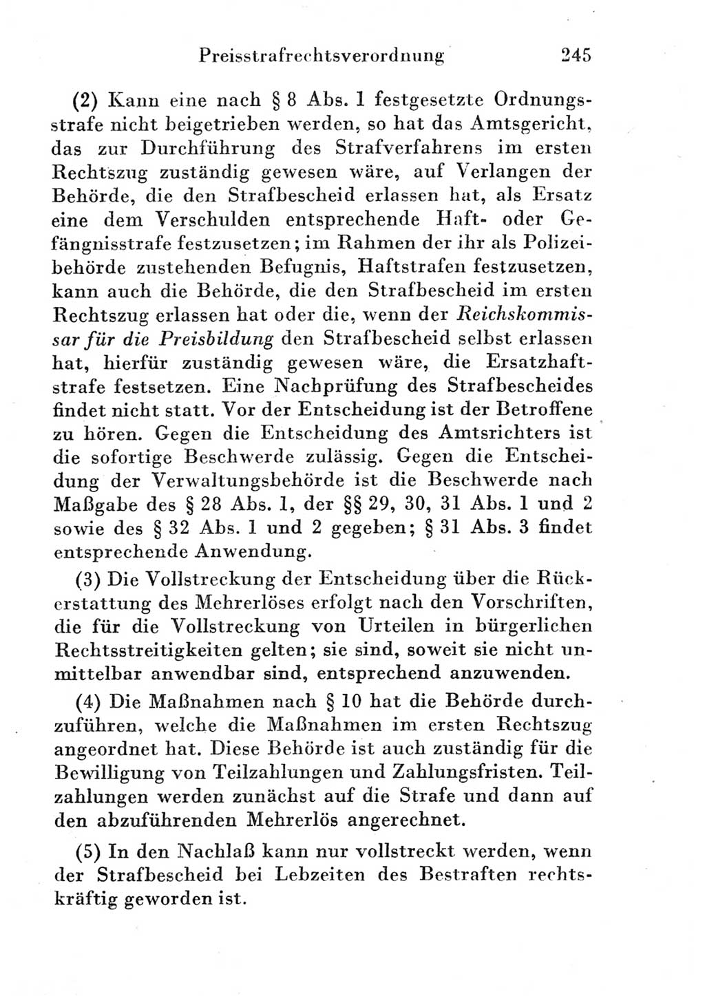 Strafgesetzbuch (StGB) und andere Strafgesetze [Deutsche Demokratische Republik (DDR)] 1951, Seite 245 (StGB Strafges. DDR 1951, S. 245)