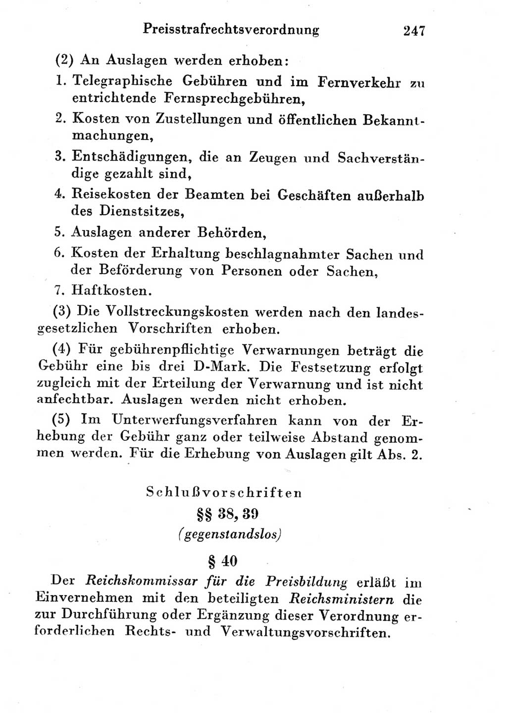Strafgesetzbuch (StGB) und andere Strafgesetze [Deutsche Demokratische Republik (DDR)] 1951, Seite 247 (StGB Strafges. DDR 1951, S. 247)