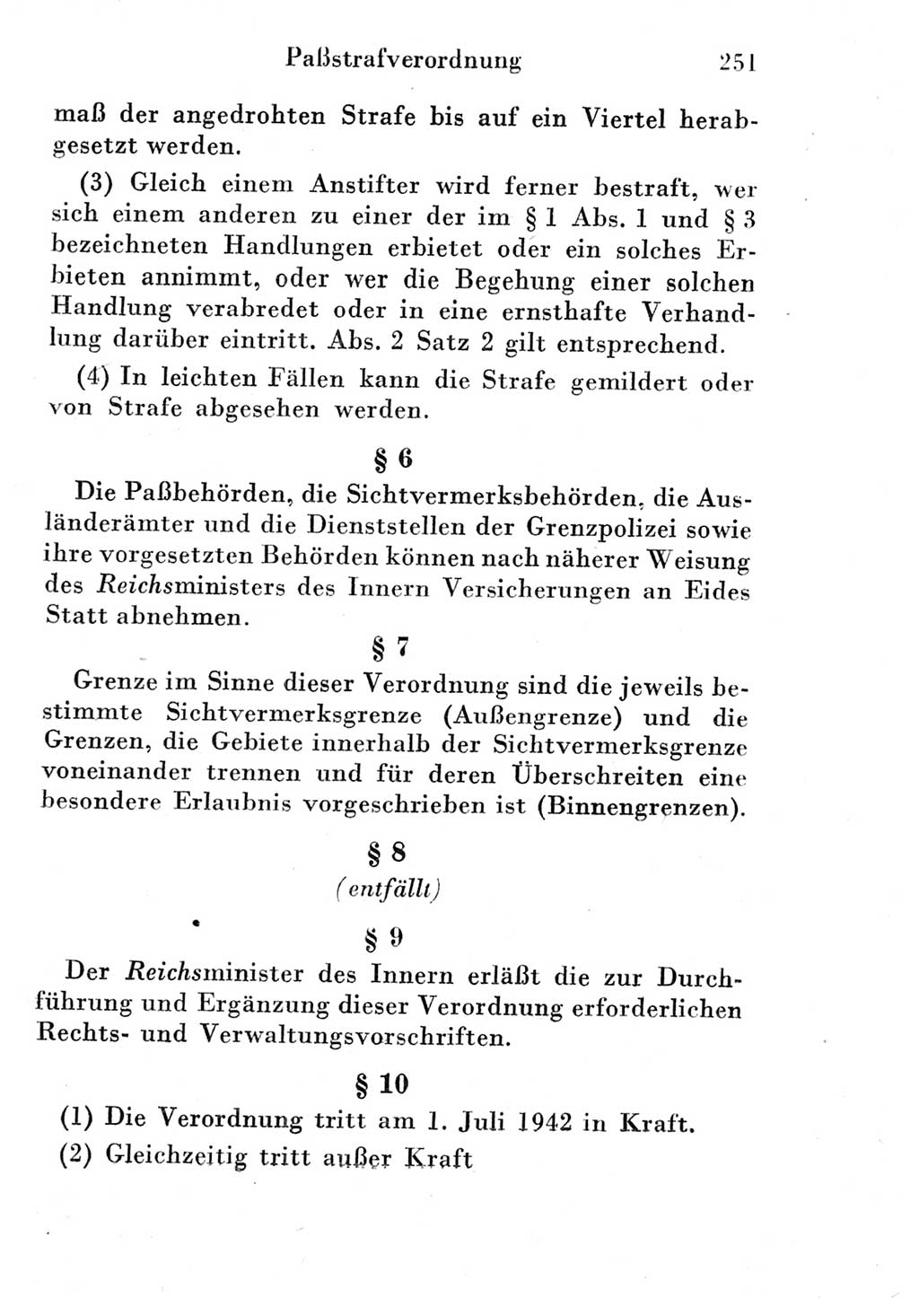 Strafgesetzbuch (StGB) und andere Strafgesetze [Deutsche Demokratische Republik (DDR)] 1951, Seite 251 (StGB Strafges. DDR 1951, S. 251)