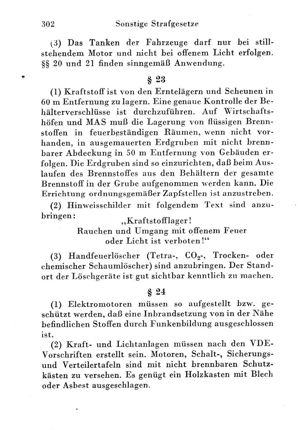 Strafgesetzbuch (StGB) und andere Strafgesetze [Deutsche Demokratische Republik (DDR)] 1951, Seite 302 (StGB Strafges. DDR 1951, S. 302)