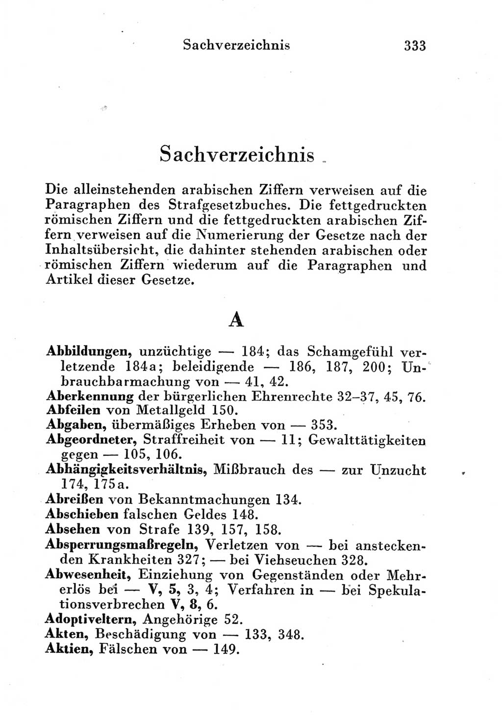 Strafgesetzbuch (StGB) und andere Strafgesetze [Deutsche Demokratische Republik (DDR)] 1951, Seite 333 (StGB Strafges. DDR 1951, S. 333)