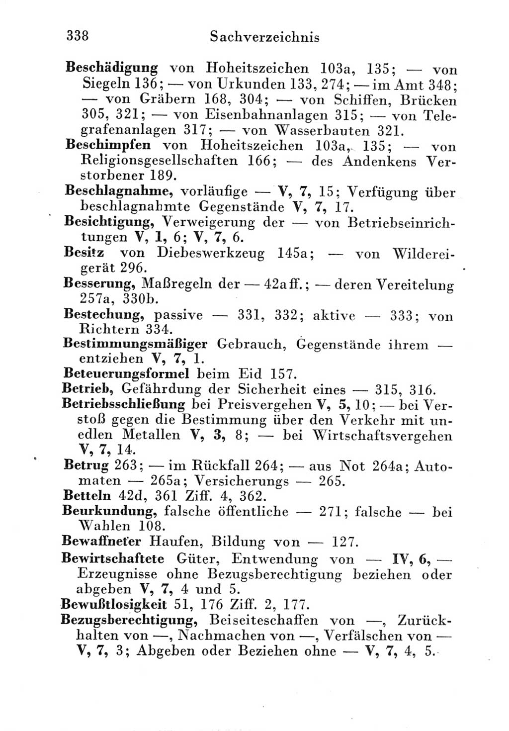 Strafgesetzbuch (StGB) und andere Strafgesetze [Deutsche Demokratische Republik (DDR)] 1951, Seite 338 (StGB Strafges. DDR 1951, S. 338)