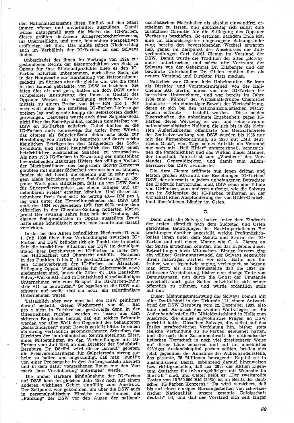 Neue Justiz (NJ), Zeitschrift für Recht und Rechtswissenschaft [Deutsche Demokratische Republik (DDR)], 5. Jahrgang 1951, Seite 69 (NJ DDR 1951, S. 69)