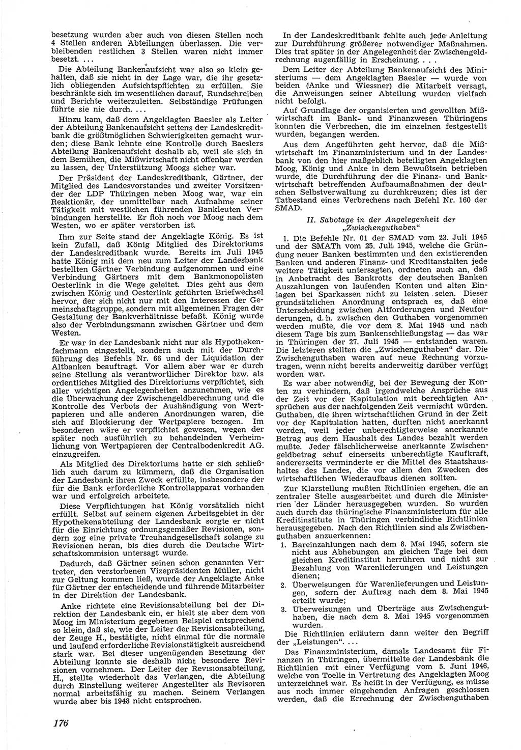 Neue Justiz (NJ), Zeitschrift für Recht und Rechtswissenschaft [Deutsche Demokratische Republik (DDR)], 5. Jahrgang 1951, Seite 176 (NJ DDR 1951, S. 176)