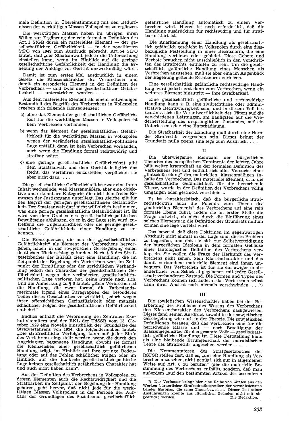 Neue Justiz (NJ), Zeitschrift für Recht und Rechtswissenschaft [Deutsche Demokratische Republik (DDR)], 5. Jahrgang 1951, Seite 203 (NJ DDR 1951, S. 203)