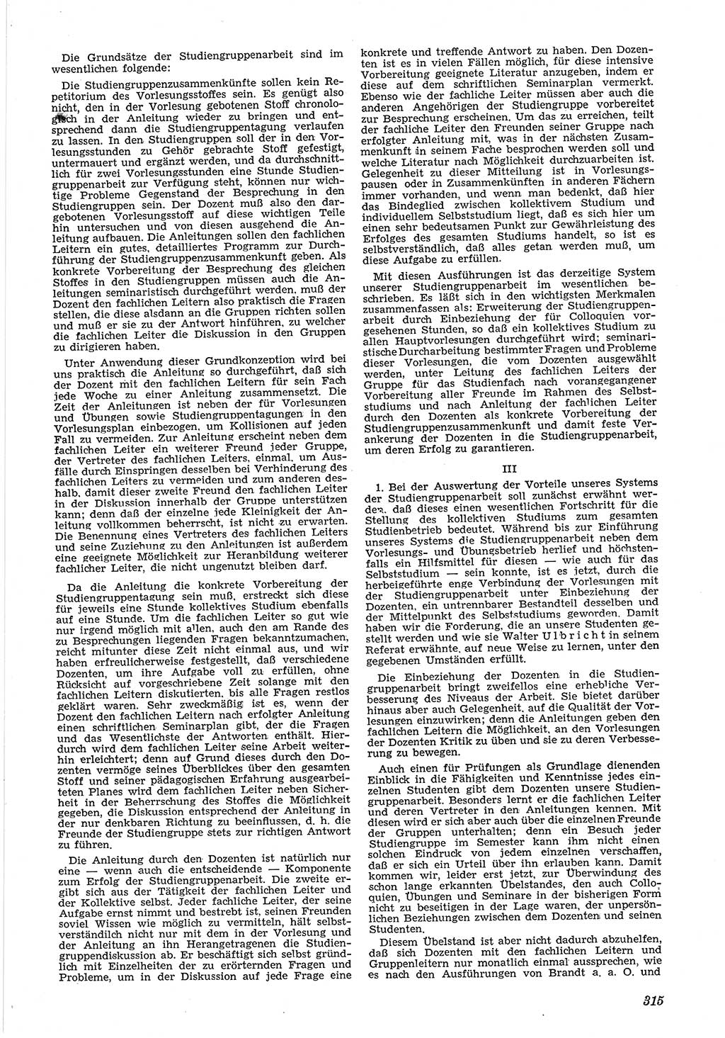 Neue Justiz (NJ), Zeitschrift für Recht und Rechtswissenschaft [Deutsche Demokratische Republik (DDR)], 5. Jahrgang 1951, Seite 315 (NJ DDR 1951, S. 315)