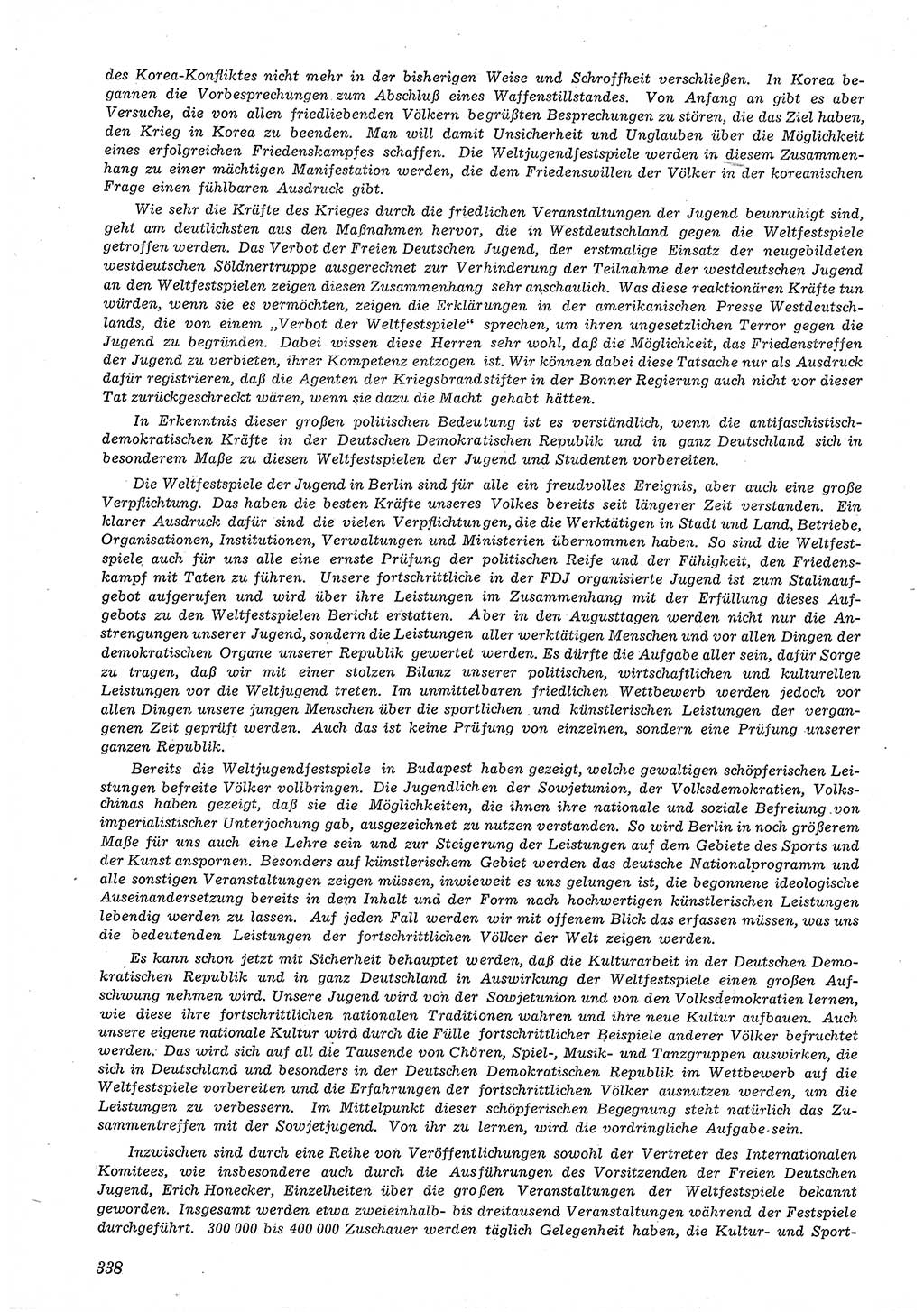 Neue Justiz (NJ), Zeitschrift für Recht und Rechtswissenschaft [Deutsche Demokratische Republik (DDR)], 5. Jahrgang 1951, Seite 338 (NJ DDR 1951, S. 338)
