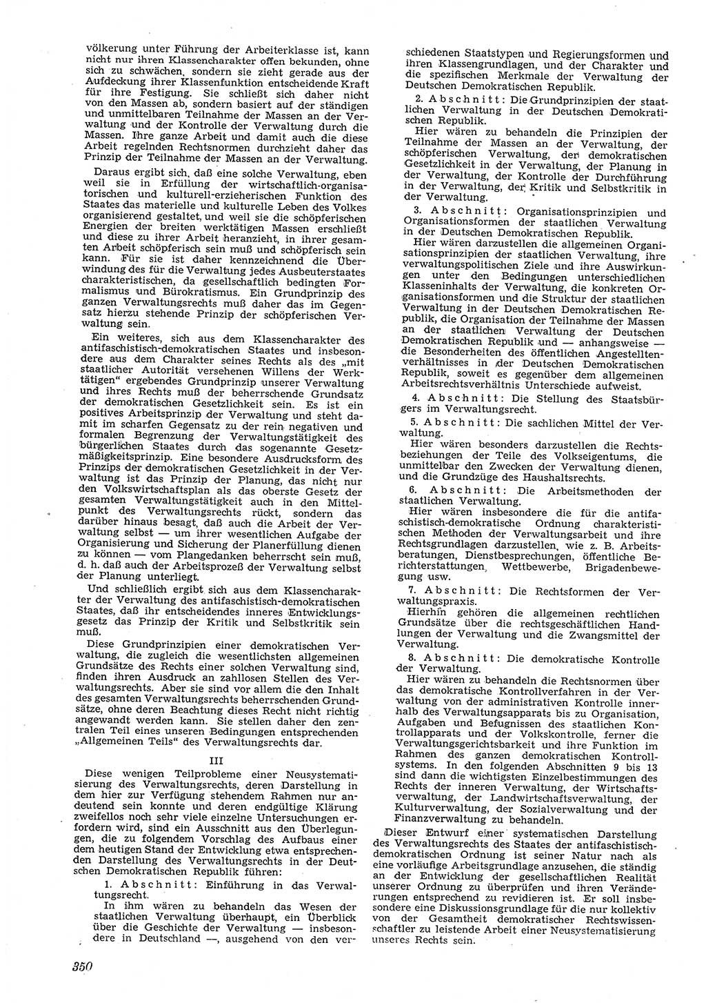 Neue Justiz (NJ), Zeitschrift für Recht und Rechtswissenschaft [Deutsche Demokratische Republik (DDR)], 5. Jahrgang 1951, Seite 350 (NJ DDR 1951, S. 350)