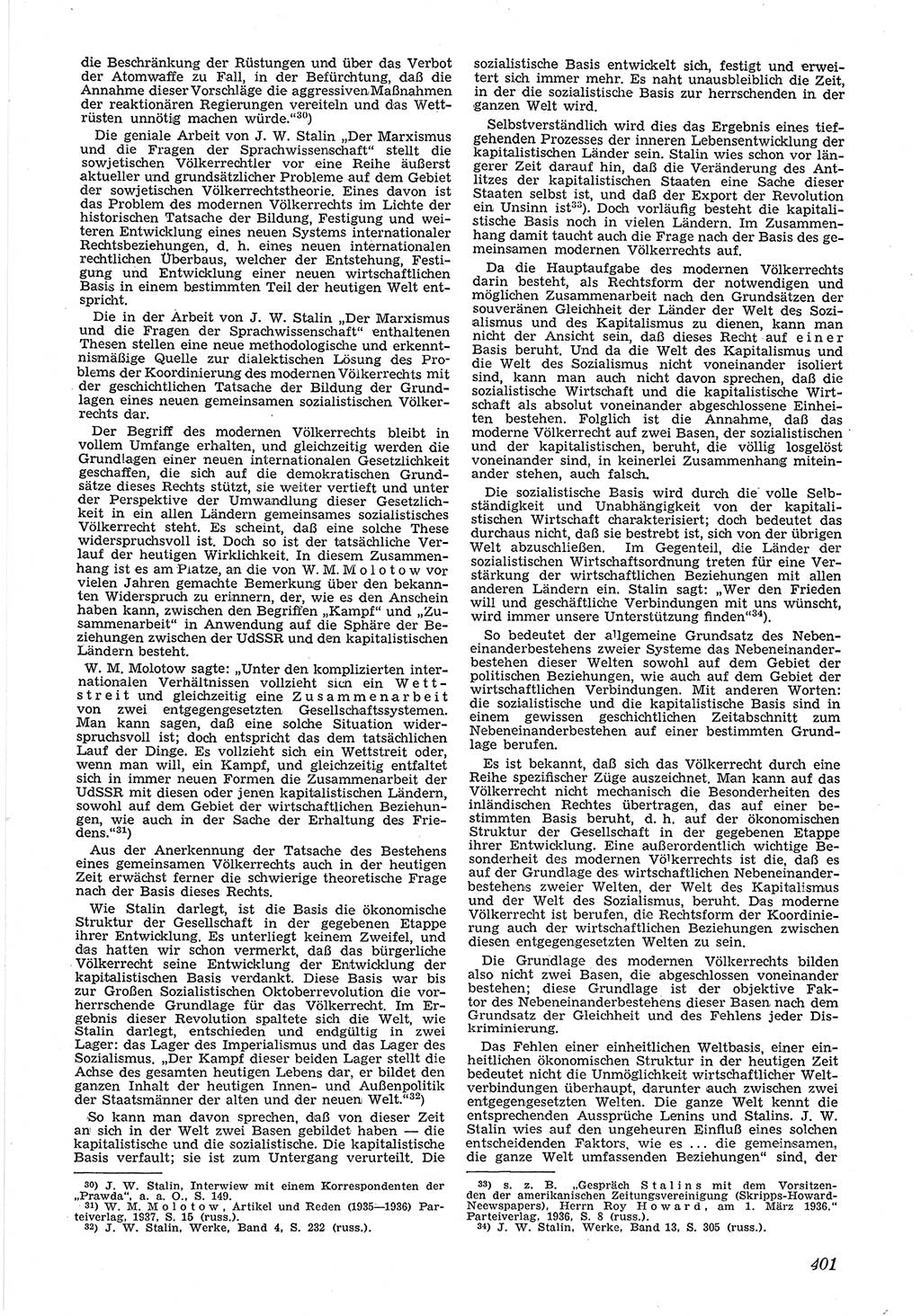 Neue Justiz (NJ), Zeitschrift für Recht und Rechtswissenschaft [Deutsche Demokratische Republik (DDR)], 5. Jahrgang 1951, Seite 401 (NJ DDR 1951, S. 401)