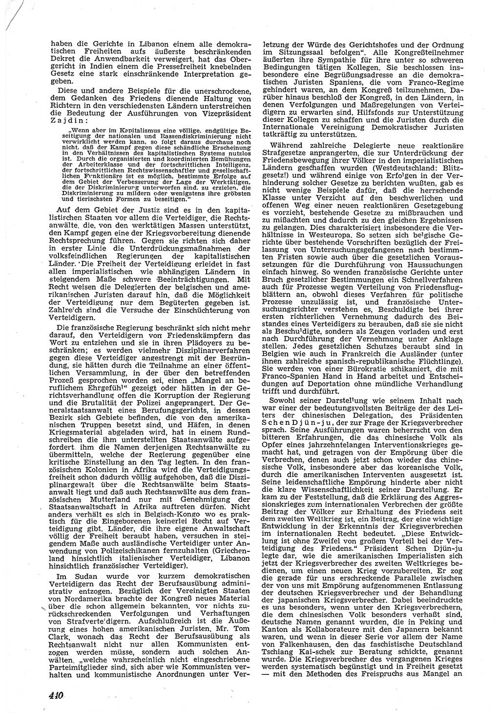 Neue Justiz (NJ), Zeitschrift für Recht und Rechtswissenschaft [Deutsche Demokratische Republik (DDR)], 5. Jahrgang 1951, Seite 440 (NJ DDR 1951, S. 440)