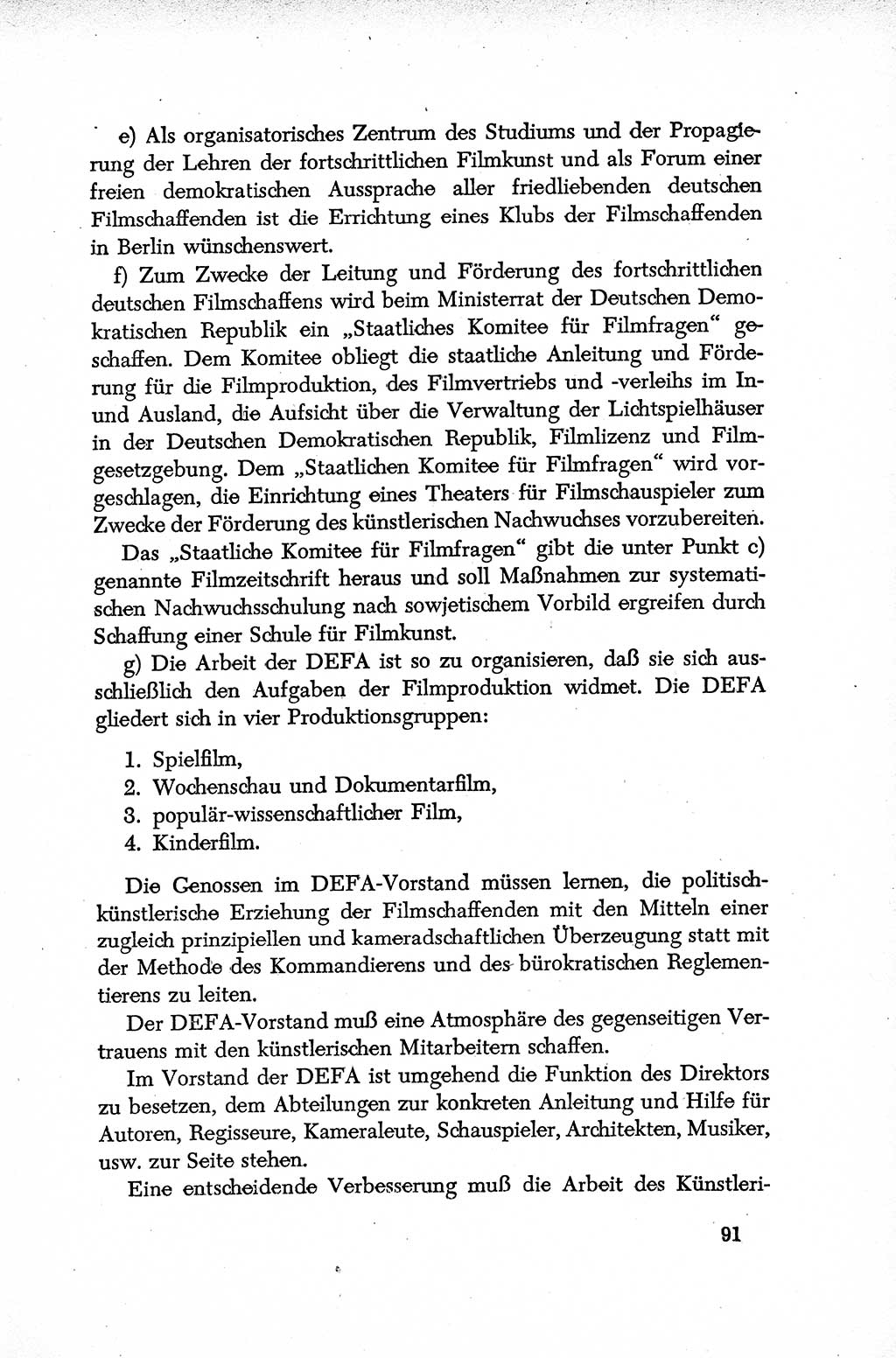 Dokumente der Sozialistischen Einheitspartei Deutschlands (SED) [Deutsche Demokratische Republik (DDR)] 1952-1953, Seite 91 (Dok. SED DDR 1952-1953, S. 91)