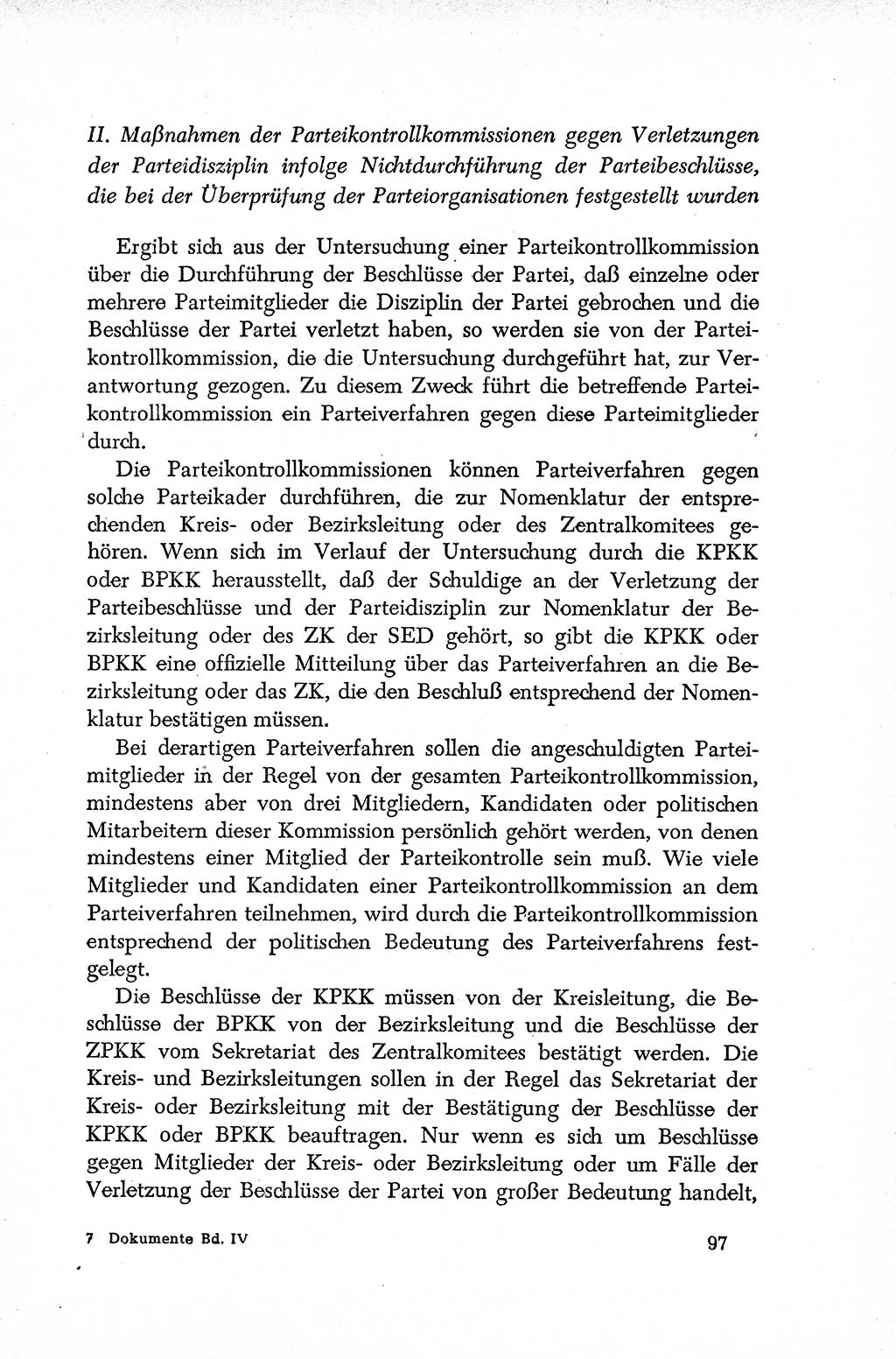 Dokumente der Sozialistischen Einheitspartei Deutschlands (SED) [Deutsche Demokratische Republik (DDR)] 1952-1953, Seite 97 (Dok. SED DDR 1952-1953, S. 97)
