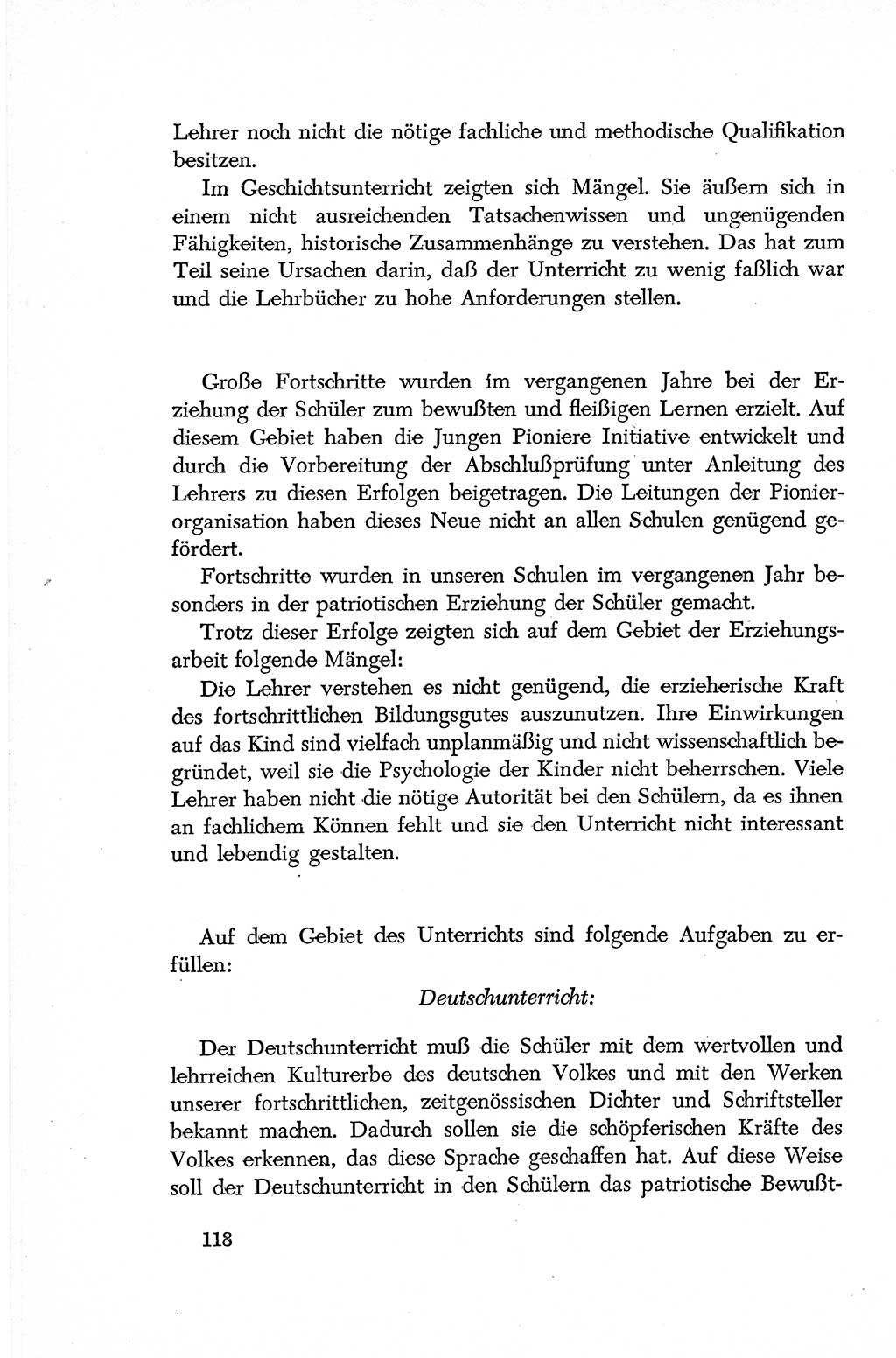 Dokumente der Sozialistischen Einheitspartei Deutschlands (SED) [Deutsche Demokratische Republik (DDR)] 1952-1953, Seite 118 (Dok. SED DDR 1952-1953, S. 118)