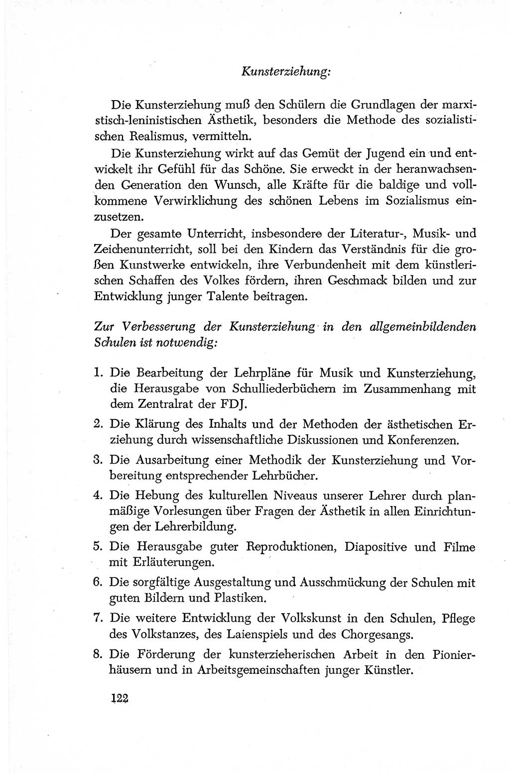 Dokumente der Sozialistischen Einheitspartei Deutschlands (SED) [Deutsche Demokratische Republik (DDR)] 1952-1953, Seite 122 (Dok. SED DDR 1952-1953, S. 122)