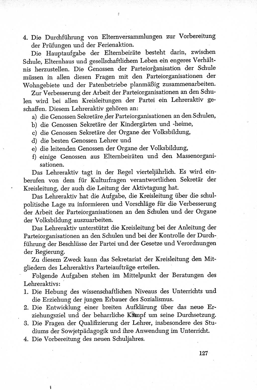 Dokumente der Sozialistischen Einheitspartei Deutschlands (SED) [Deutsche Demokratische Republik (DDR)] 1952-1953, Seite 127 (Dok. SED DDR 1952-1953, S. 127)