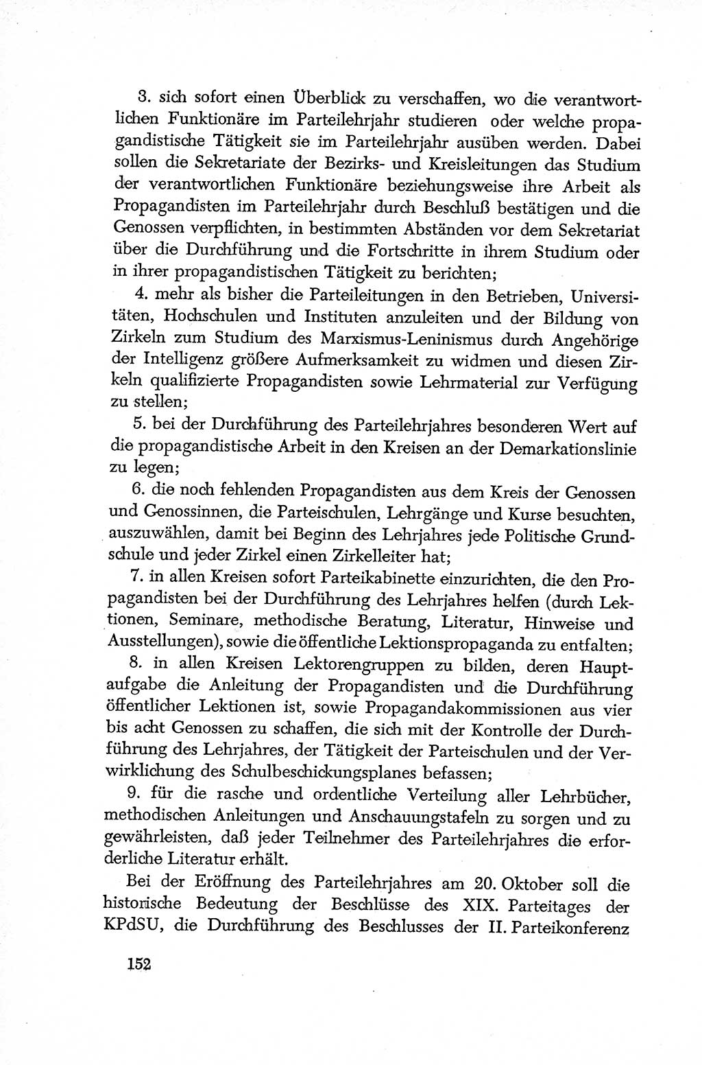 Dokumente der Sozialistischen Einheitspartei Deutschlands (SED) [Deutsche Demokratische Republik (DDR)] 1952-1953, Seite 152 (Dok. SED DDR 1952-1953, S. 152)
