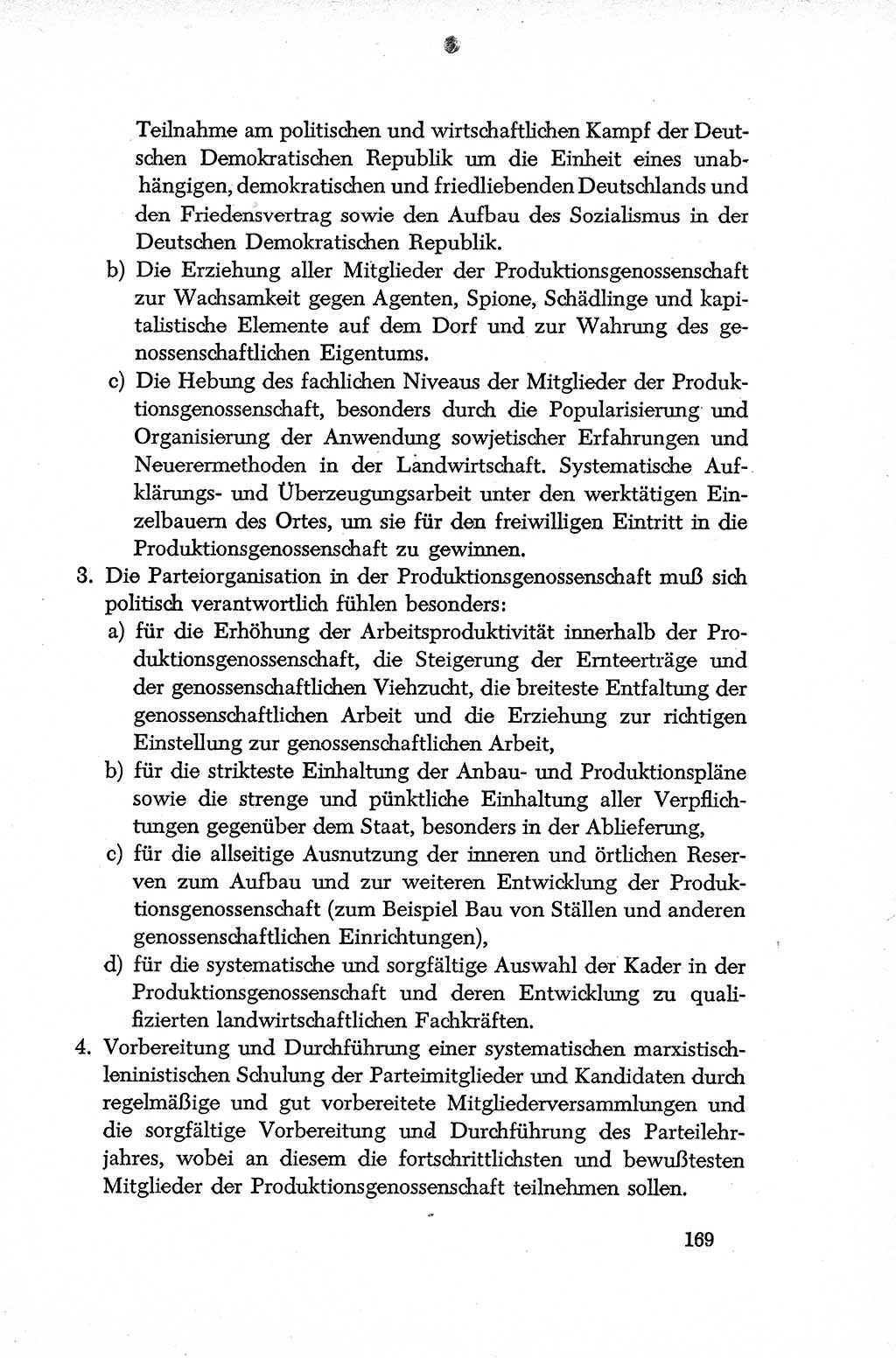 Dokumente der Sozialistischen Einheitspartei Deutschlands (SED) [Deutsche Demokratische Republik (DDR)] 1952-1953, Seite 169 (Dok. SED DDR 1952-1953, S. 169)