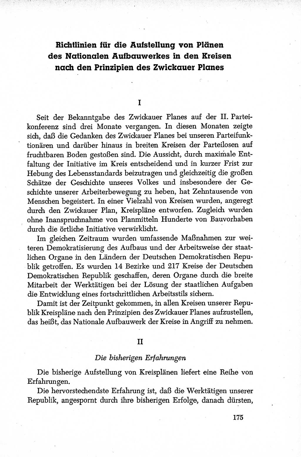 Dokumente der Sozialistischen Einheitspartei Deutschlands (SED) [Deutsche Demokratische Republik (DDR)] 1952-1953, Seite 175 (Dok. SED DDR 1952-1953, S. 175)