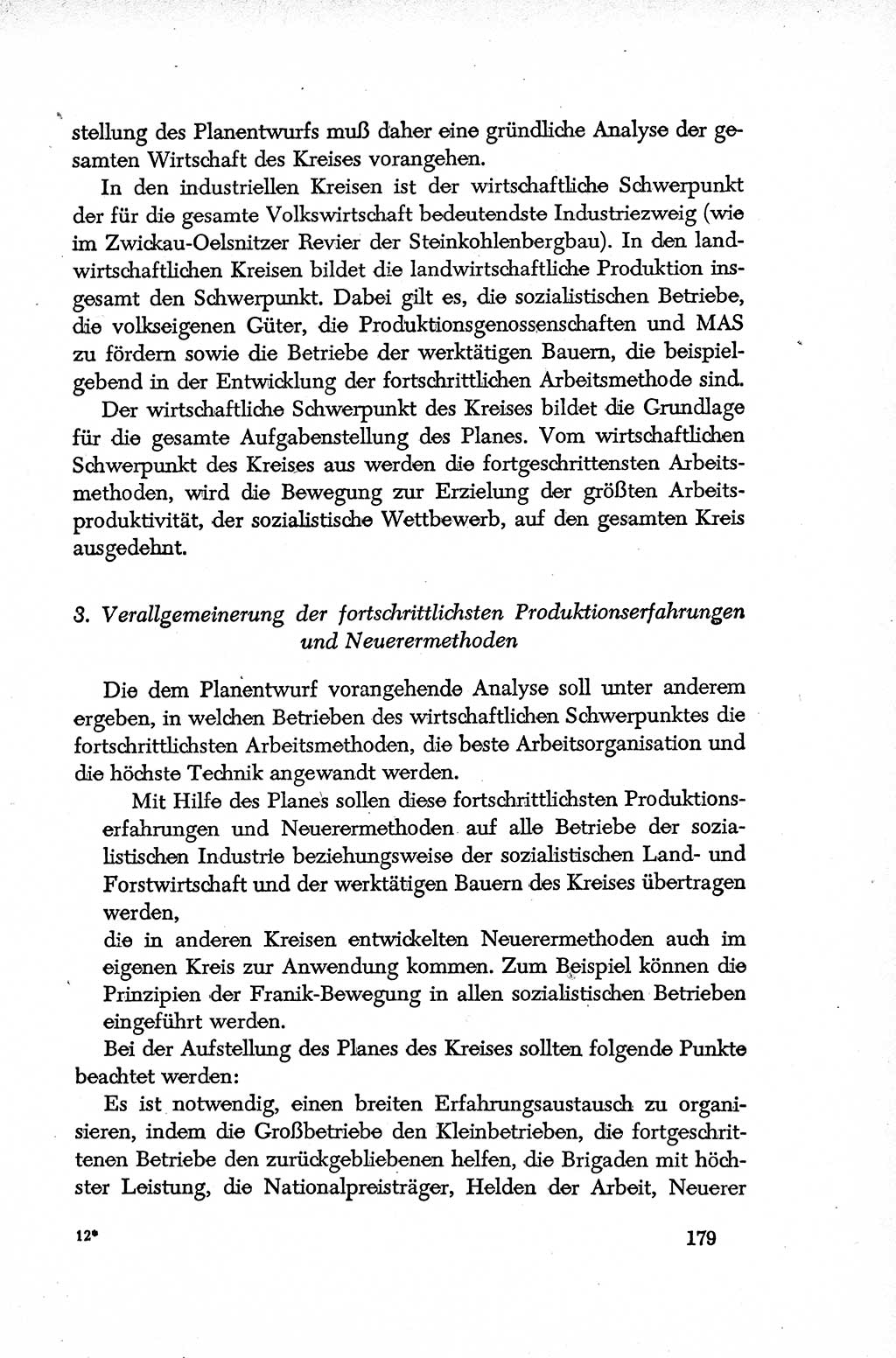 Dokumente der Sozialistischen Einheitspartei Deutschlands (SED) [Deutsche Demokratische Republik (DDR)] 1952-1953, Seite 179 (Dok. SED DDR 1952-1953, S. 179)