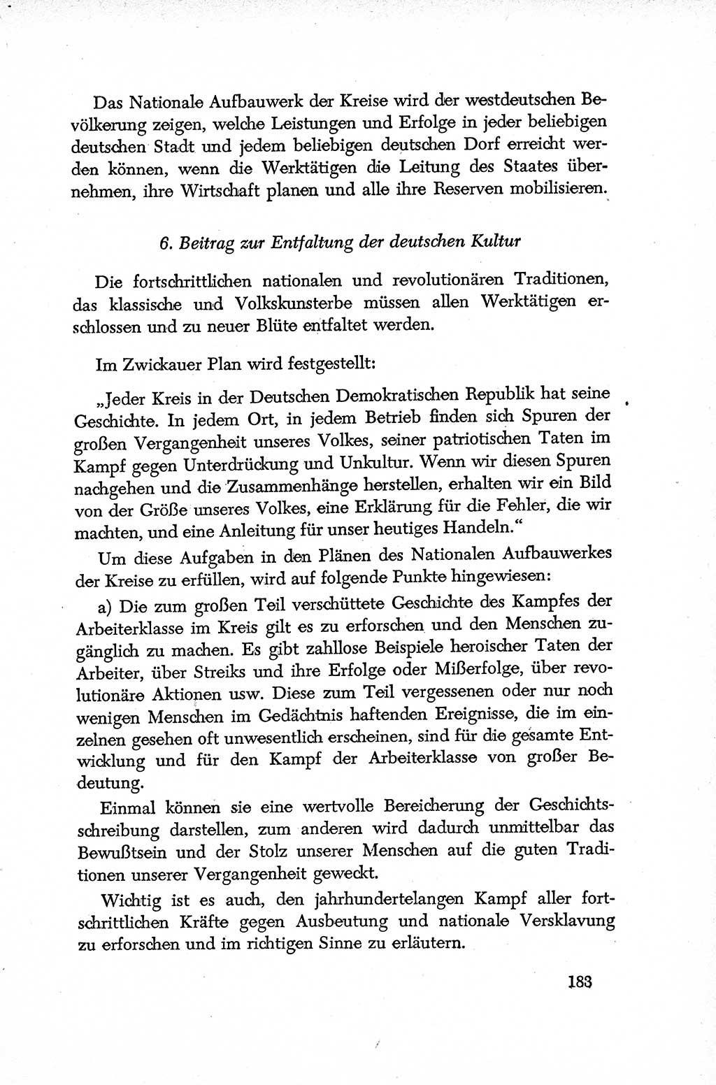 Dokumente der Sozialistischen Einheitspartei Deutschlands (SED) [Deutsche Demokratische Republik (DDR)] 1952-1953, Seite 183 (Dok. SED DDR 1952-1953, S. 183)