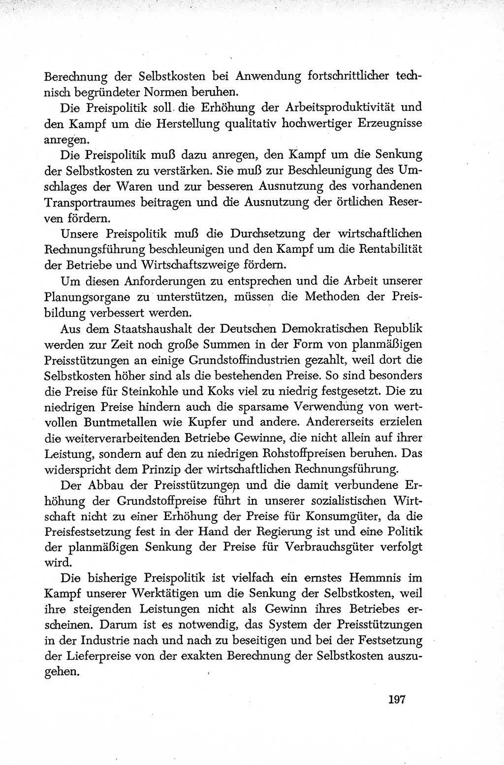 Dokumente der Sozialistischen Einheitspartei Deutschlands (SED) [Deutsche Demokratische Republik (DDR)] 1952-1953, Seite 197 (Dok. SED DDR 1952-1953, S. 197)