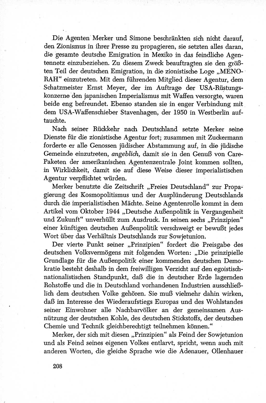 Dokumente der Sozialistischen Einheitspartei Deutschlands (SED) [Deutsche Demokratische Republik (DDR)] 1952-1953, Seite 208 (Dok. SED DDR 1952-1953, S. 208)