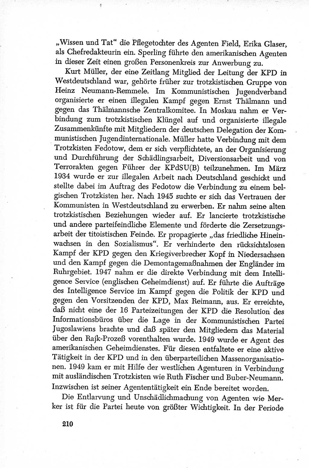 Dokumente der Sozialistischen Einheitspartei Deutschlands (SED) [Deutsche Demokratische Republik (DDR)] 1952-1953, Seite 210 (Dok. SED DDR 1952-1953, S. 210)