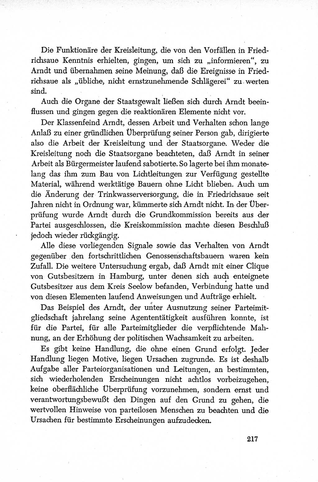 Dokumente der Sozialistischen Einheitspartei Deutschlands (SED) [Deutsche Demokratische Republik (DDR)] 1952-1953, Seite 217 (Dok. SED DDR 1952-1953, S. 217)