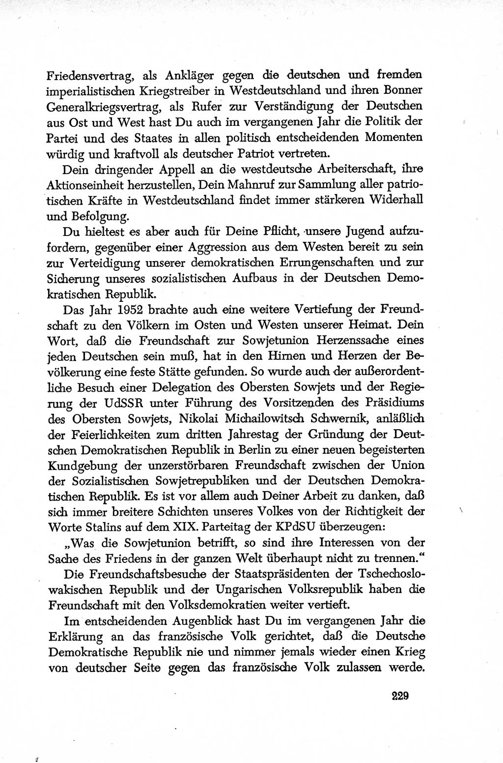 Dokumente der Sozialistischen Einheitspartei Deutschlands (SED) [Deutsche Demokratische Republik (DDR)] 1952-1953, Seite 229 (Dok. SED DDR 1952-1953, S. 229)