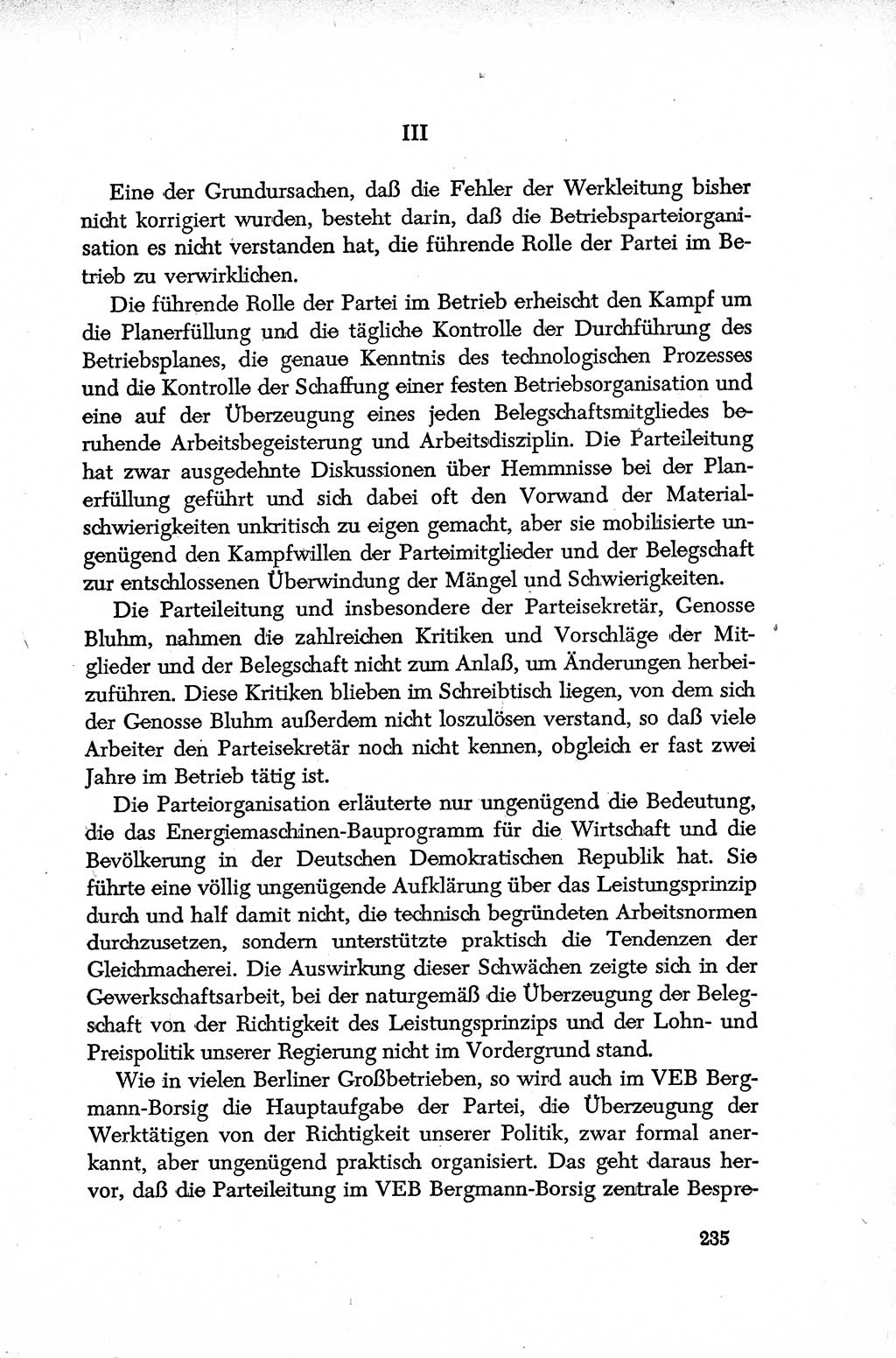 Dokumente der Sozialistischen Einheitspartei Deutschlands (SED) [Deutsche Demokratische Republik (DDR)] 1952-1953, Seite 235 (Dok. SED DDR 1952-1953, S. 235)