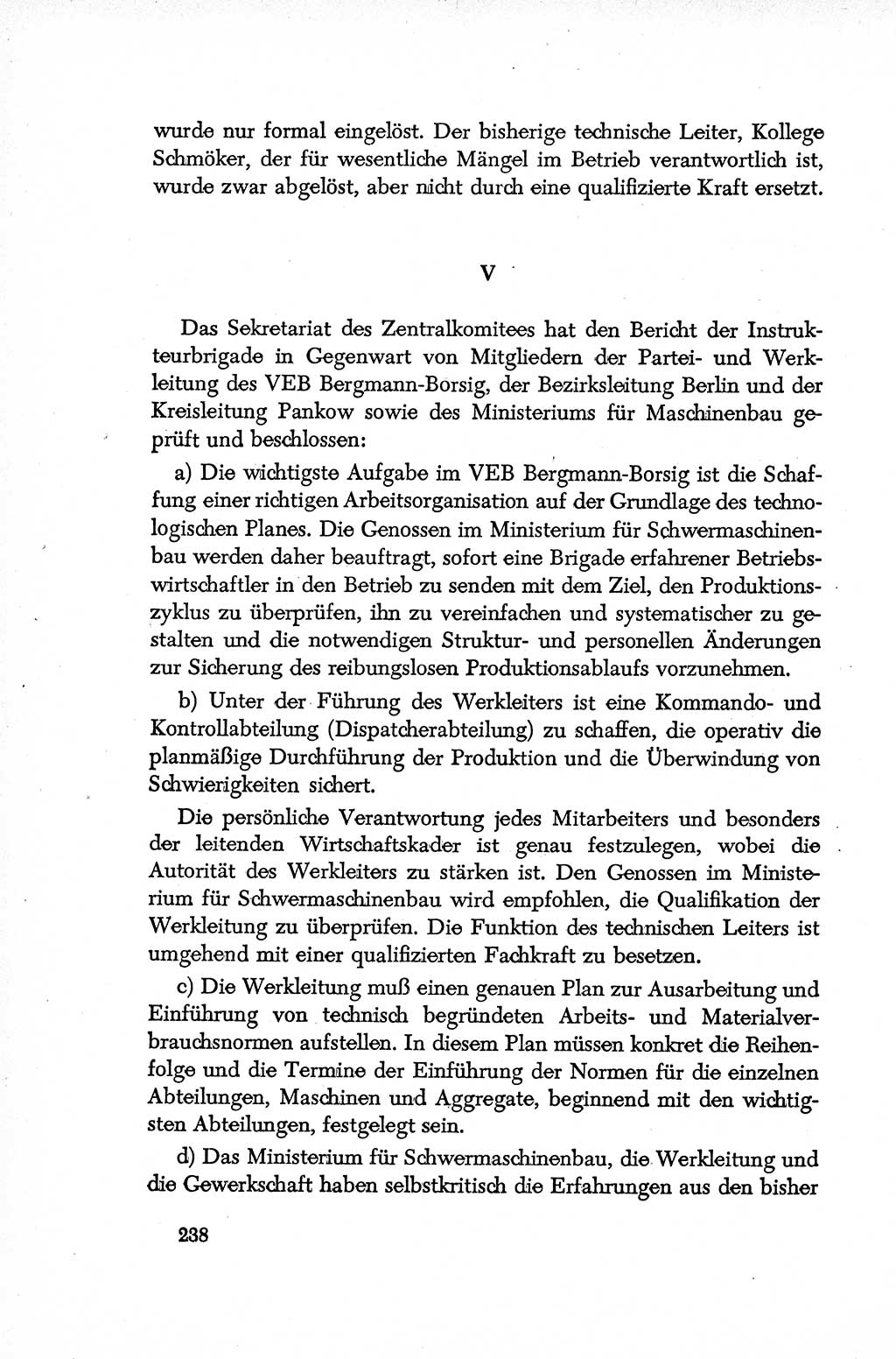 Dokumente der Sozialistischen Einheitspartei Deutschlands (SED) [Deutsche Demokratische Republik (DDR)] 1952-1953, Seite 238 (Dok. SED DDR 1952-1953, S. 238)