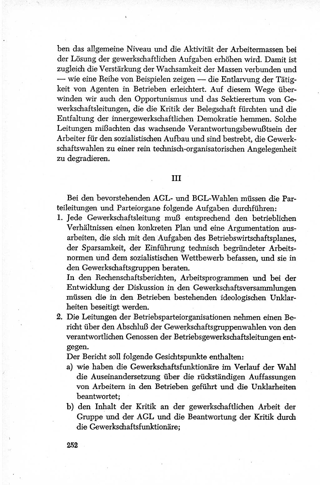 Dokumente der Sozialistischen Einheitspartei Deutschlands (SED) [Deutsche Demokratische Republik (DDR)] 1952-1953, Seite 252 (Dok. SED DDR 1952-1953, S. 252)