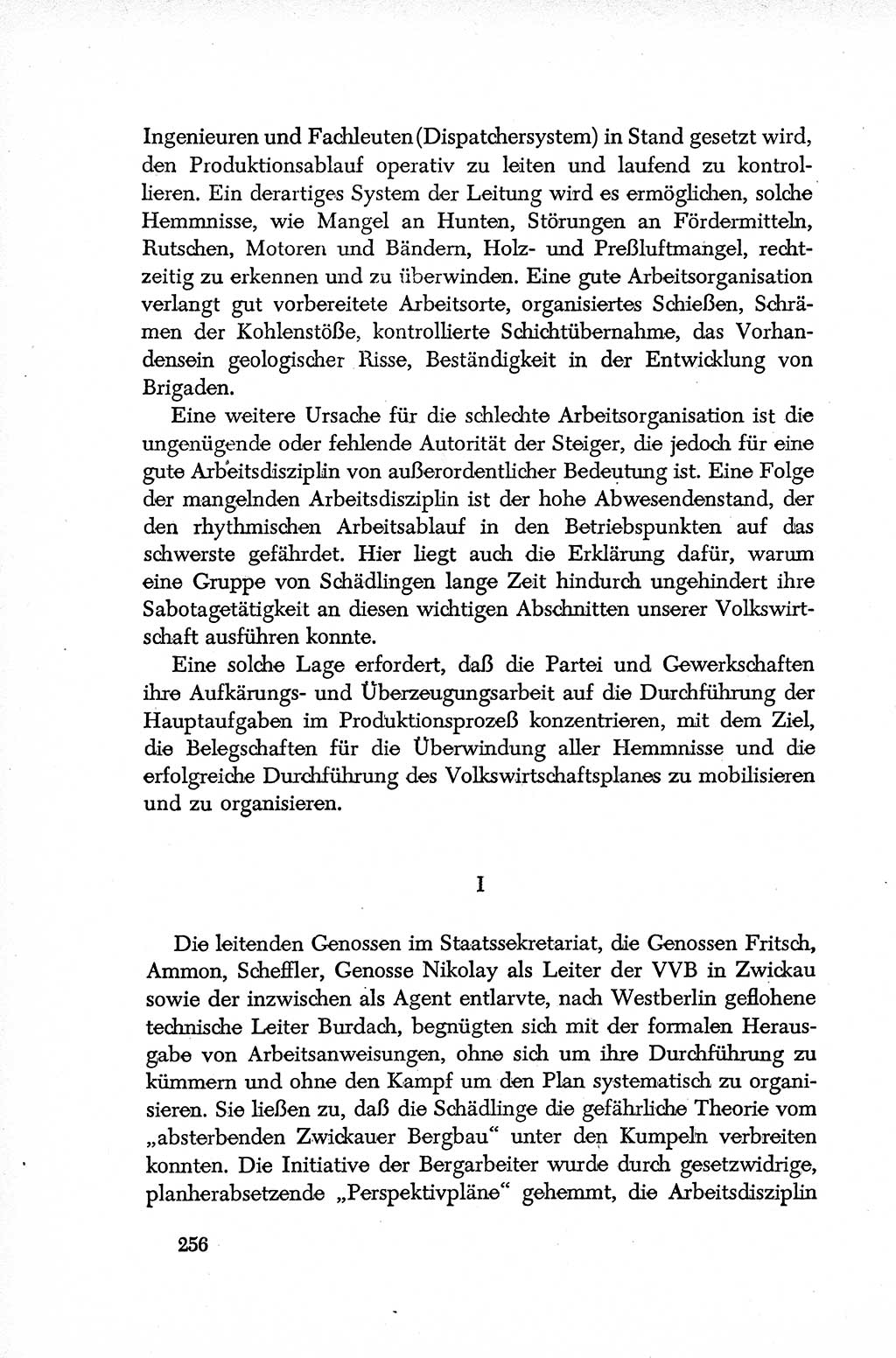 Dokumente der Sozialistischen Einheitspartei Deutschlands (SED) [Deutsche Demokratische Republik (DDR)] 1952-1953, Seite 256 (Dok. SED DDR 1952-1953, S. 256)