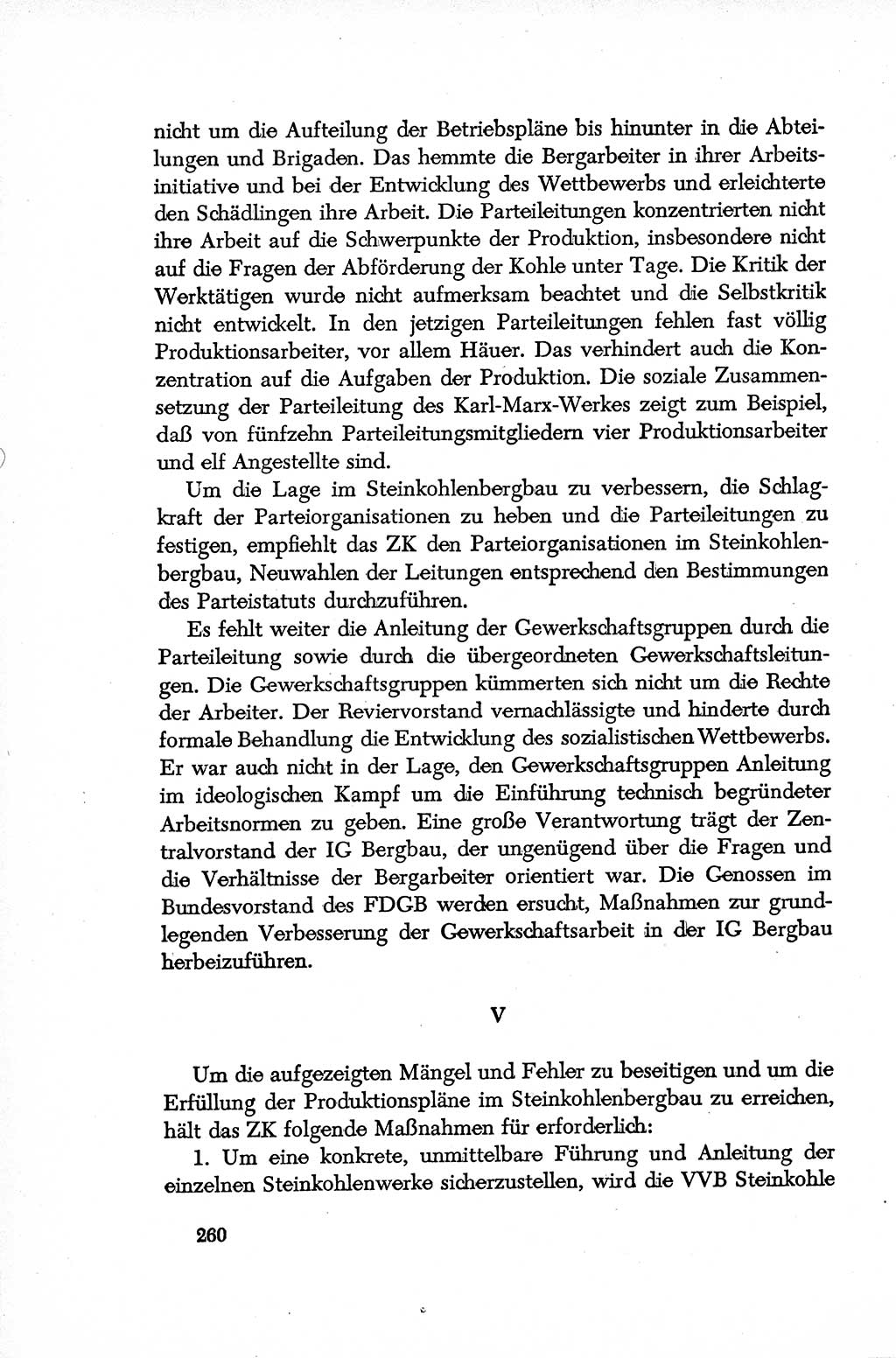Dokumente der Sozialistischen Einheitspartei Deutschlands (SED) [Deutsche Demokratische Republik (DDR)] 1952-1953, Seite 260 (Dok. SED DDR 1952-1953, S. 260)