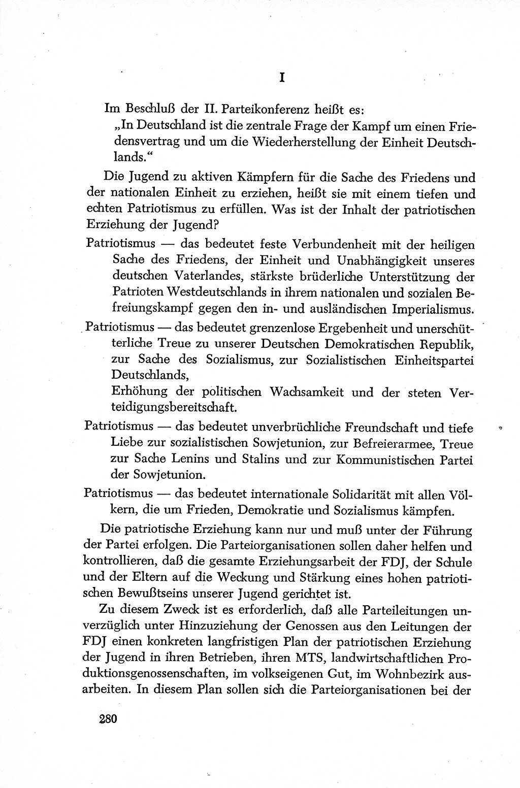 Dokumente der Sozialistischen Einheitspartei Deutschlands (SED) [Deutsche Demokratische Republik (DDR)] 1952-1953, Seite 280 (Dok. SED DDR 1952-1953, S. 280)